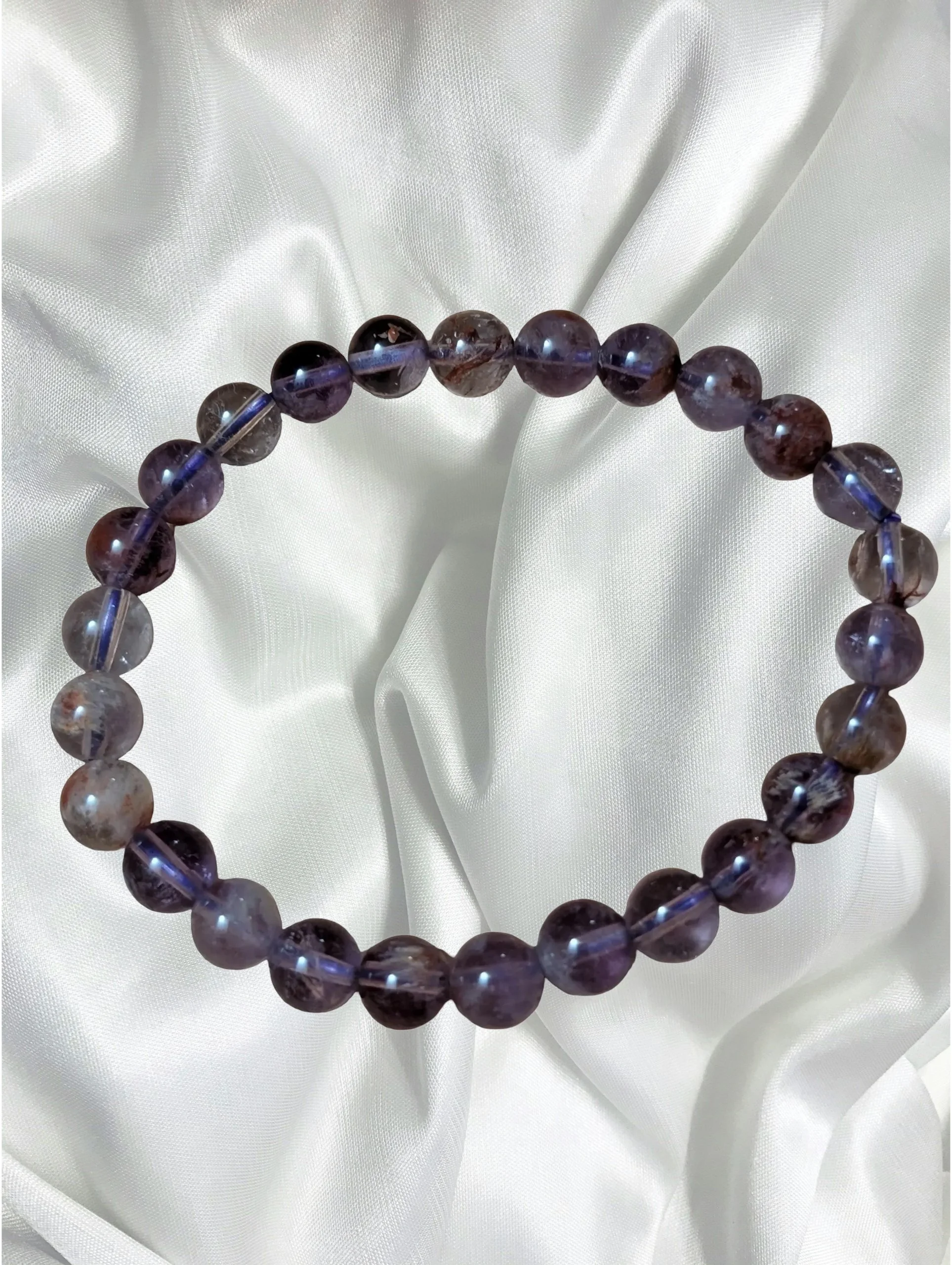 Super 7 Stretch Bracelet 6mm– Intuition • Spiritual Alignment
