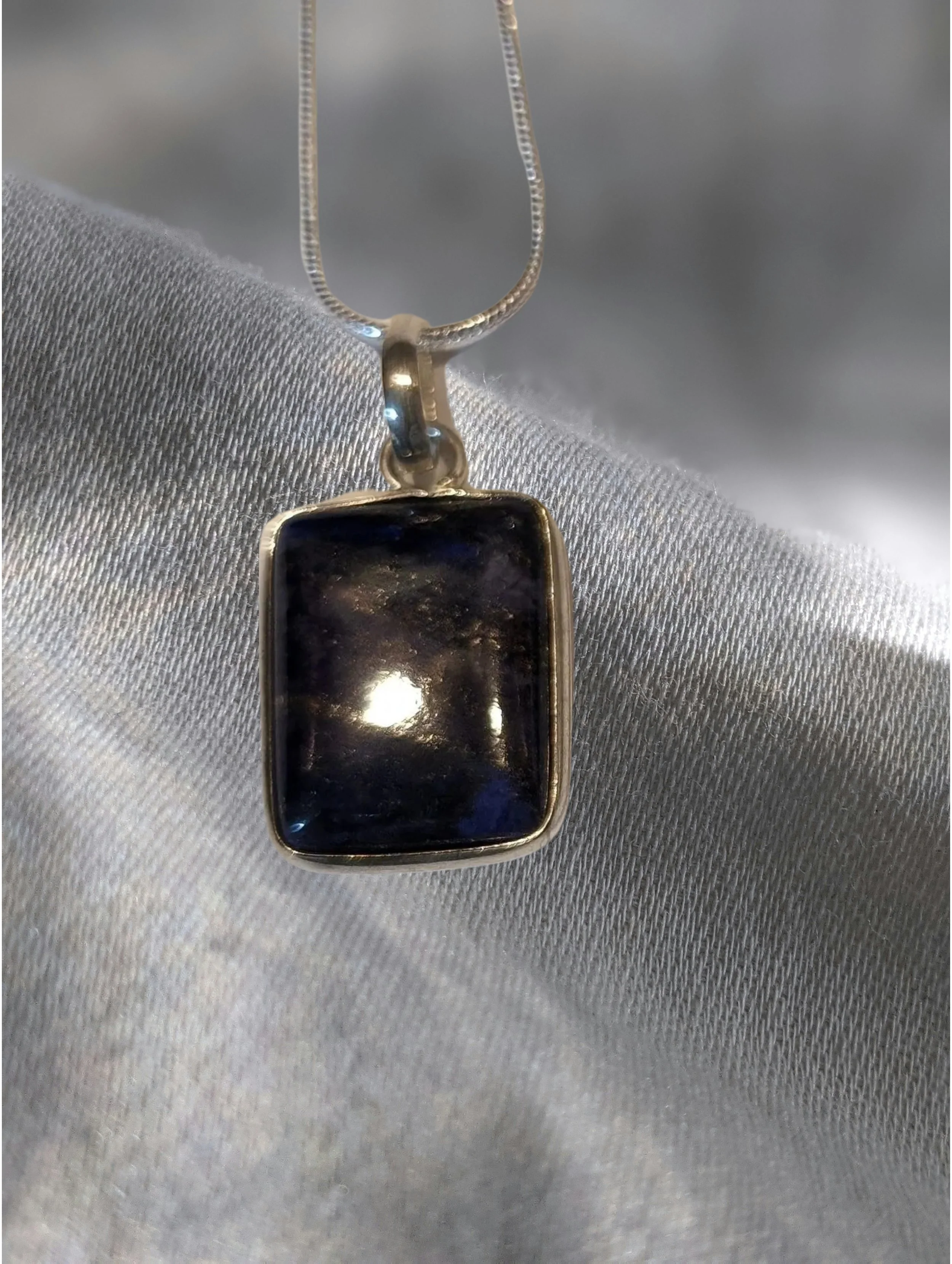 🔵✨ Lapis Lazuli Square Pendant ✨🔵 Awareness • Clarity • Self-Acceptance