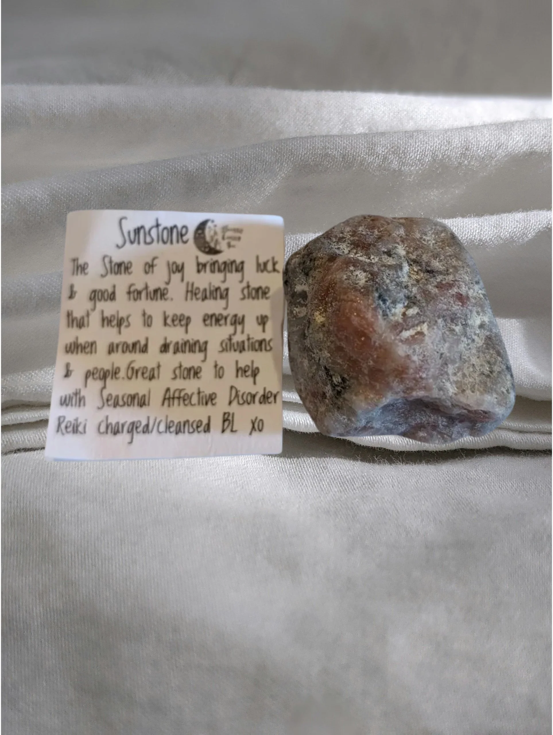 Sunstone Raw-Vitality, Leadership, Joy