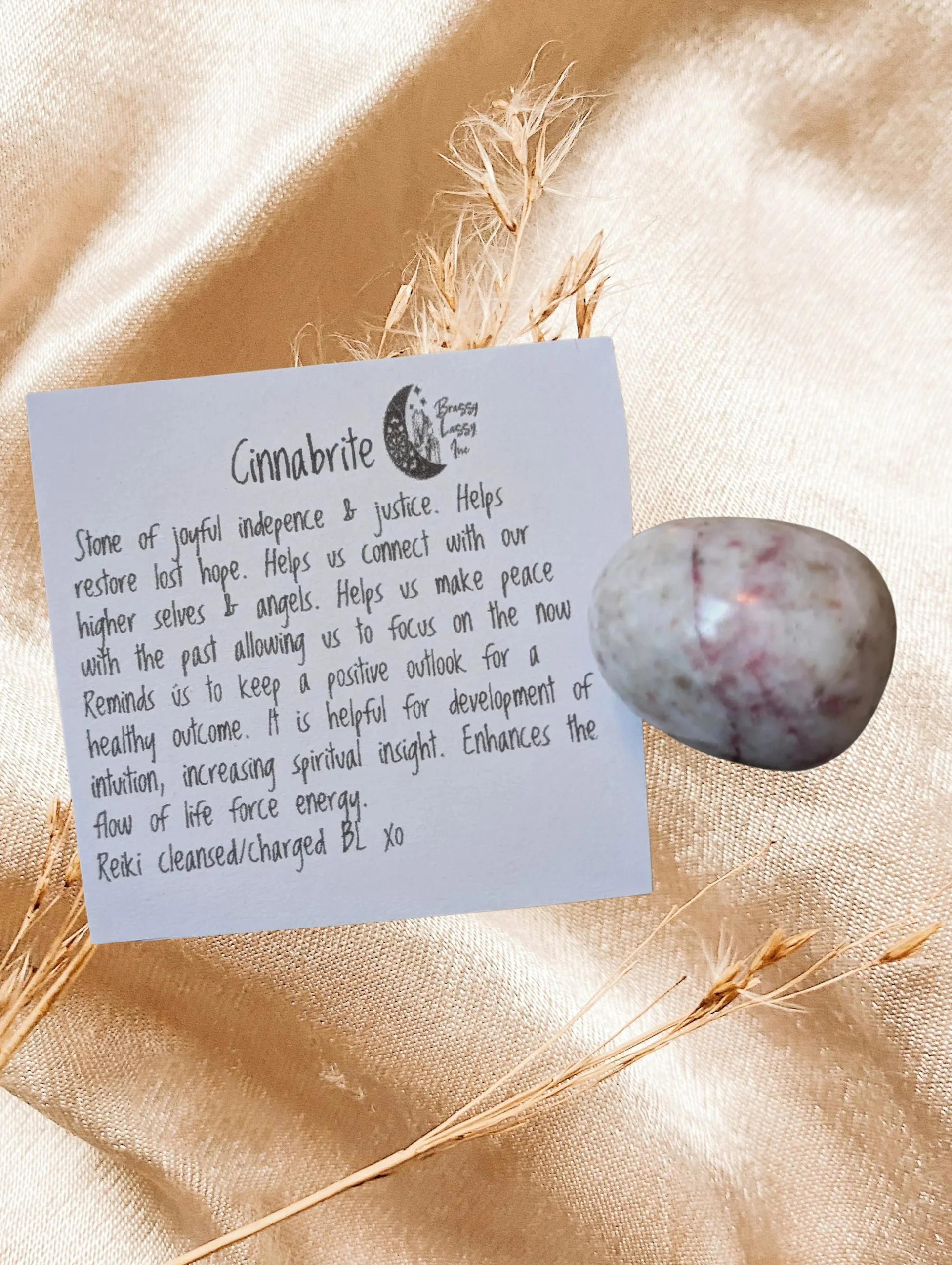🔥 Cinnabrite (🌟 Transformation • 💖 Emotional Strength • 🧠 Inner Power)
