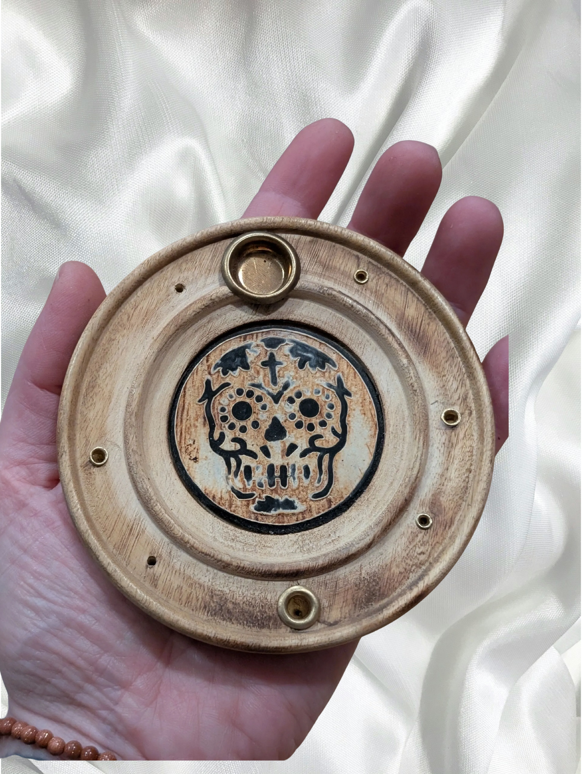 Day of the Dead Incense & Cone Burner