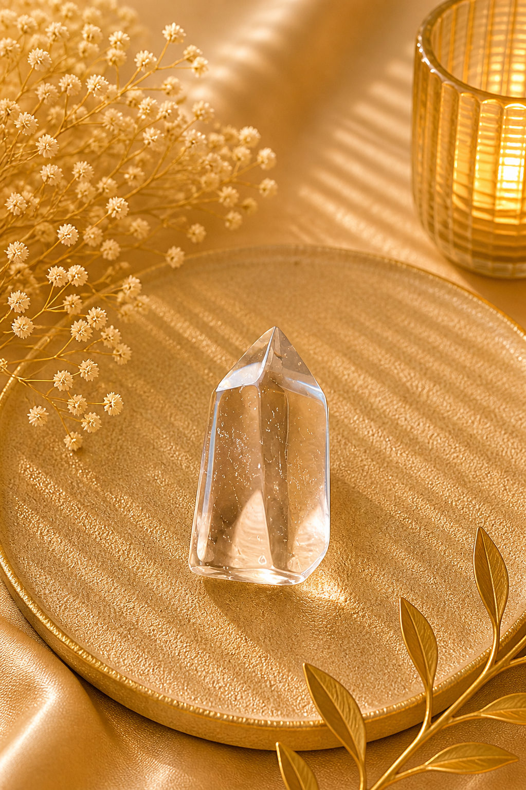 Single Terminated Clear Quartz Point 1.5" – Focus & Energy Clarity