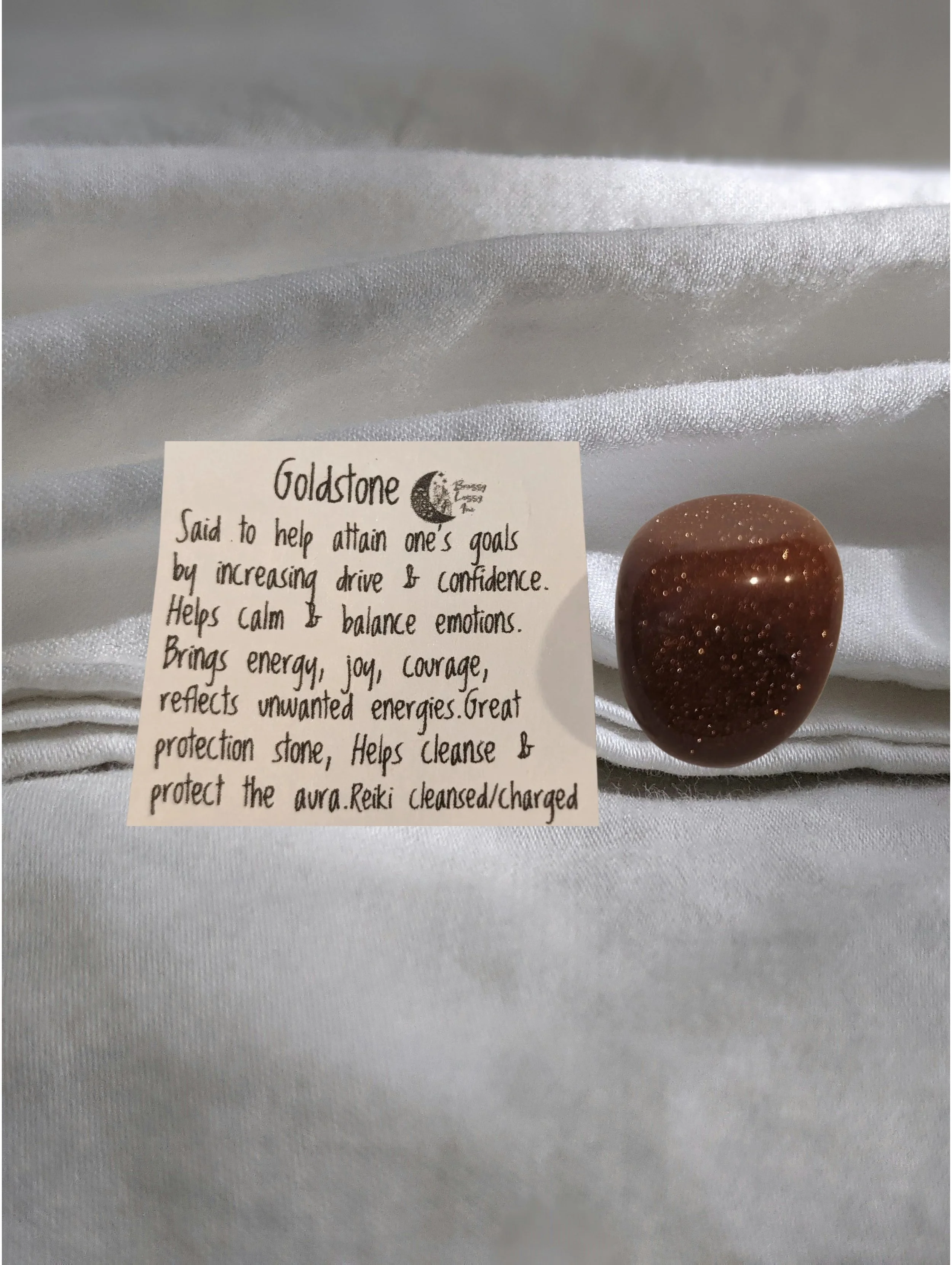 Goldstone- Ambition • Vitality • Joy