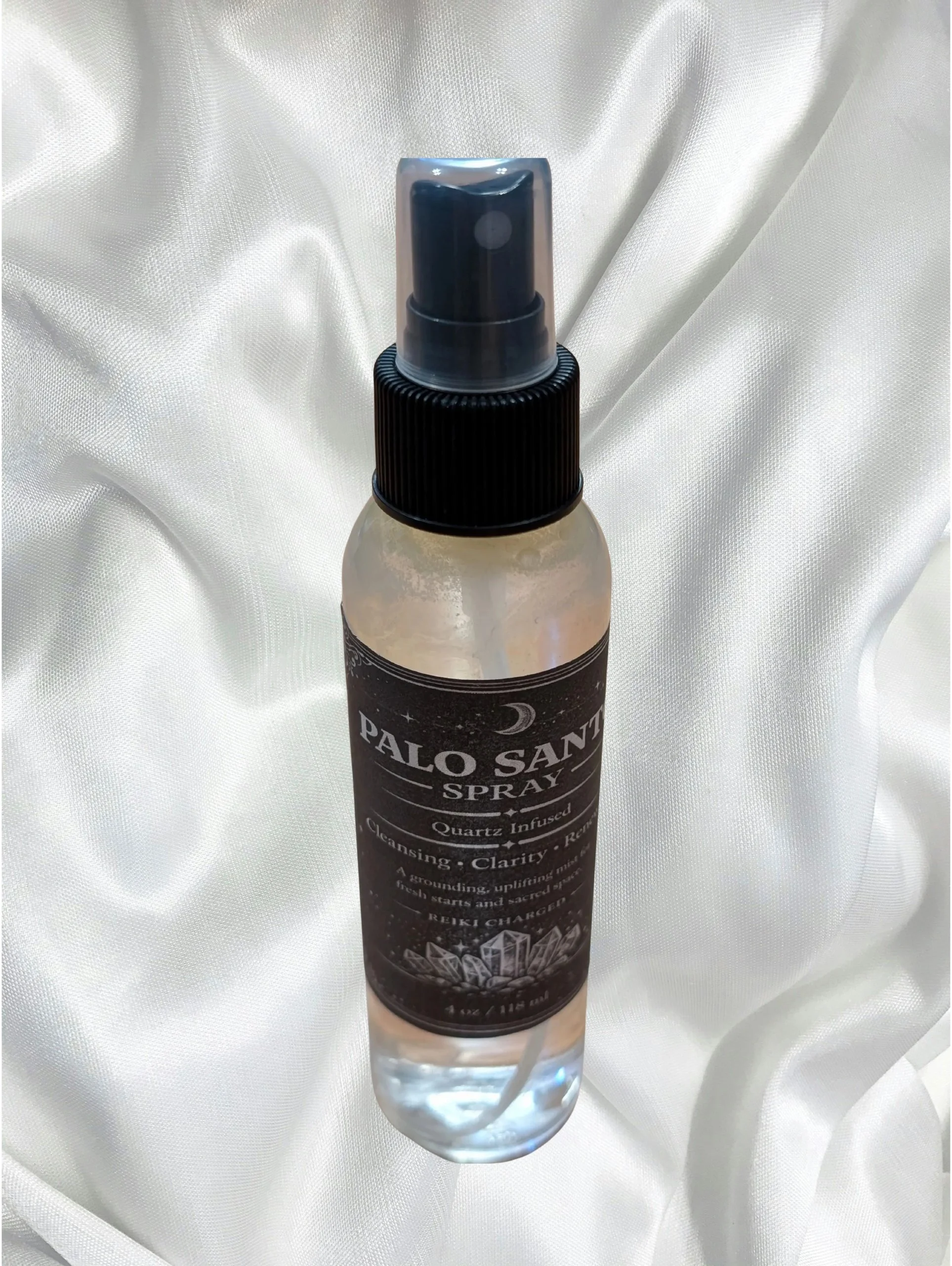 Palo Santo Cleansing Spray — Quartz Infused | 120 ml