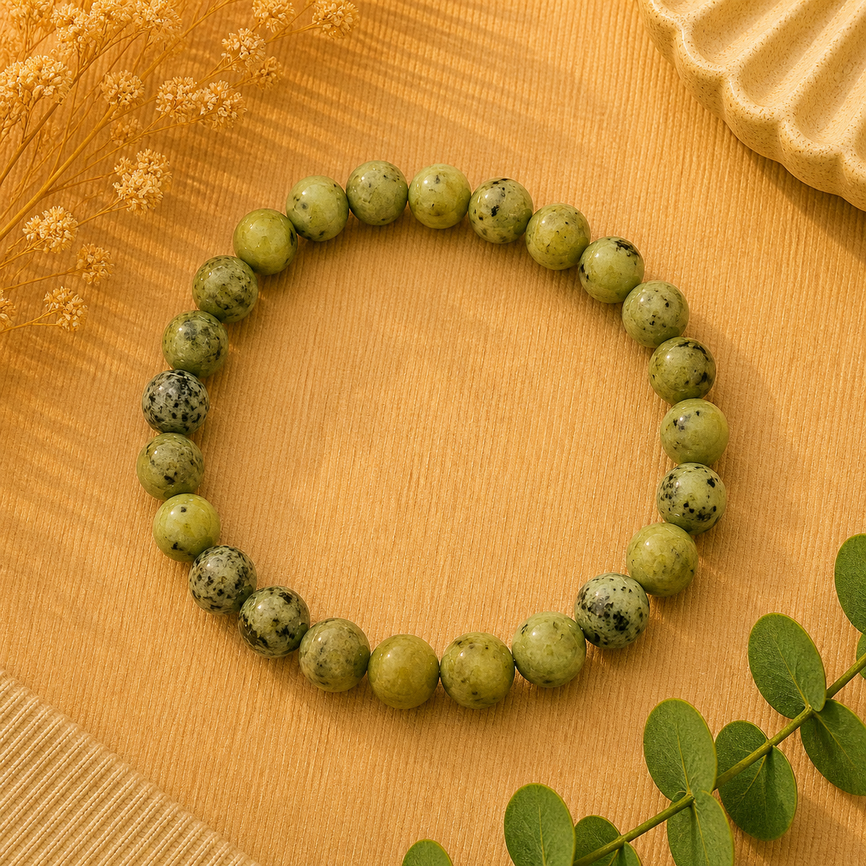 Serpentine Stretch Bracelet – Transformation, Healing & Inner Peace