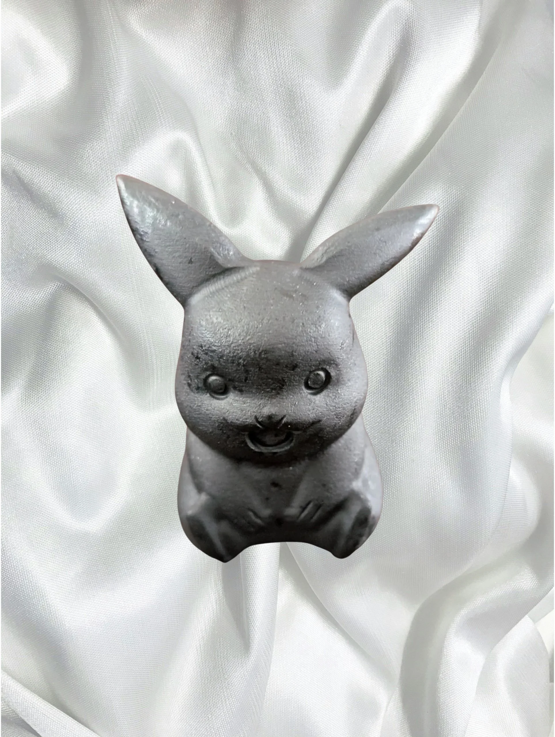 ⚫ Obsidian Pikachu Carving  Protection • Grounding • Energy Shield ⚡🖤
