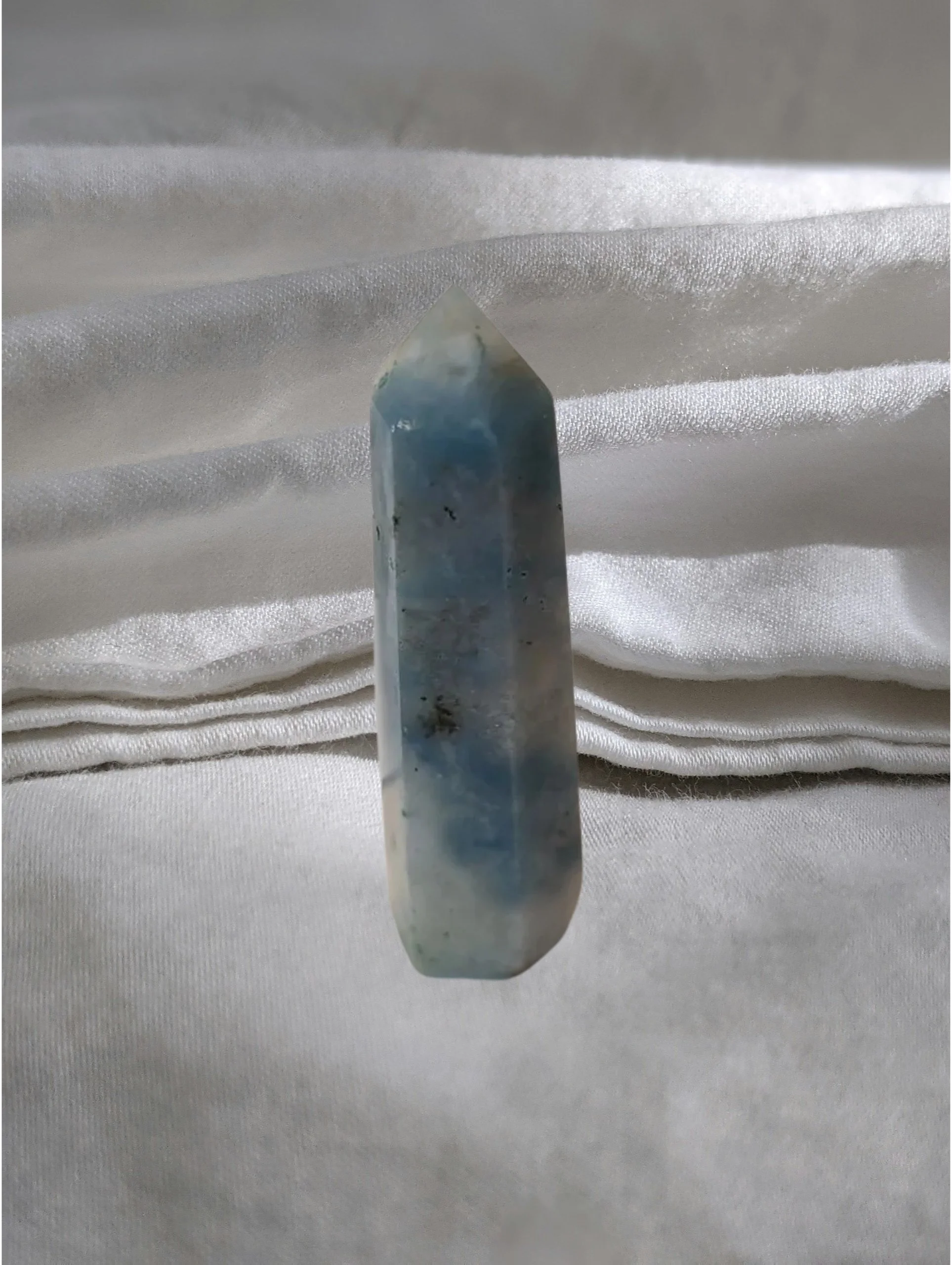 Amazonite Point-Calm, Clarity & Creative Flow