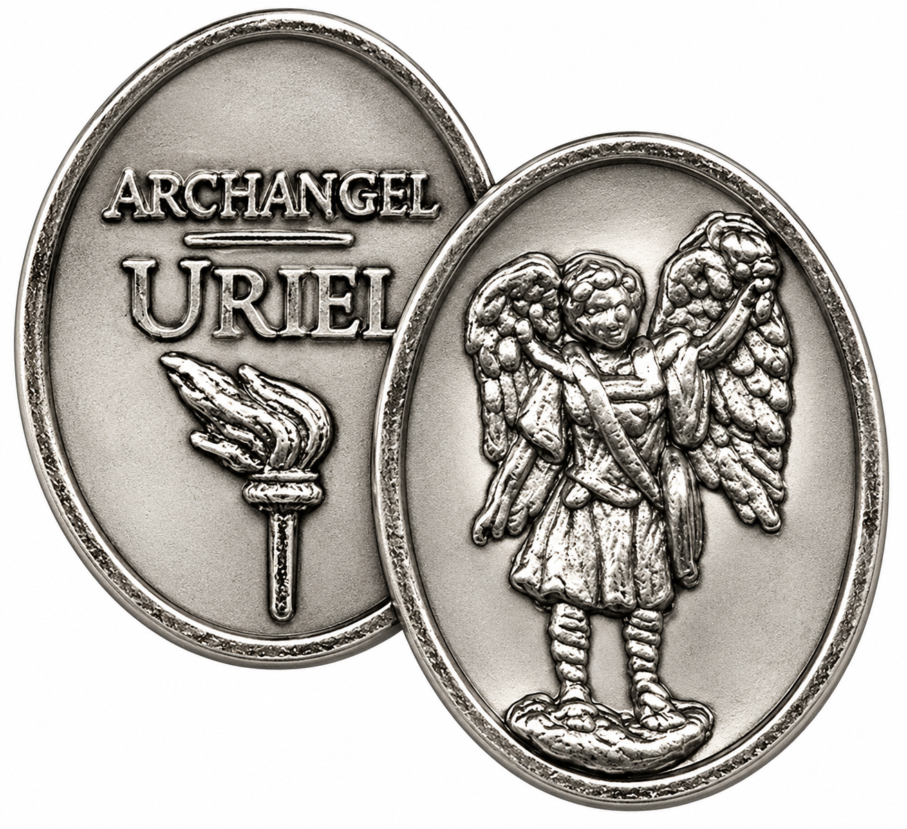 Antique Archangel Uriel Medallions.png