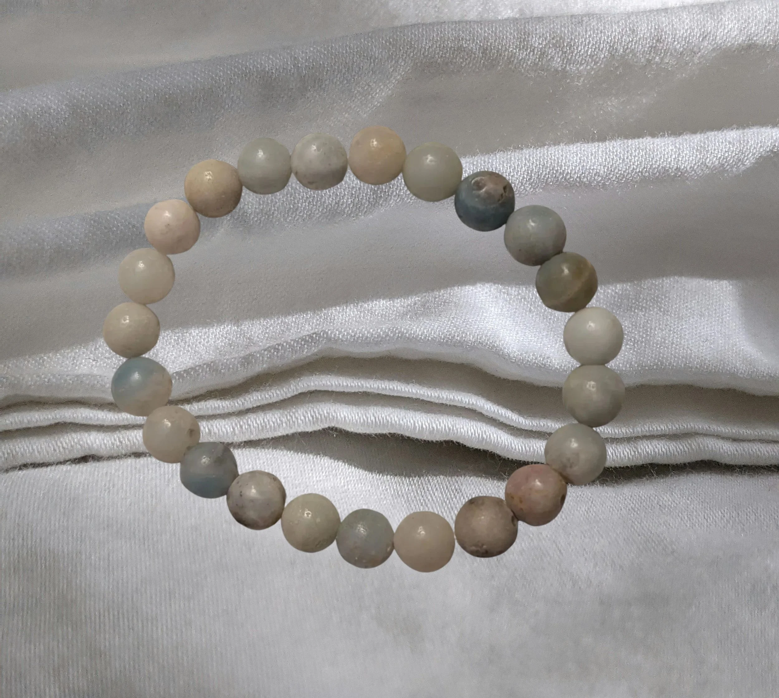 Amazonite Stretchy Bracelet – Calm, Clarity & Heartfelt Expression