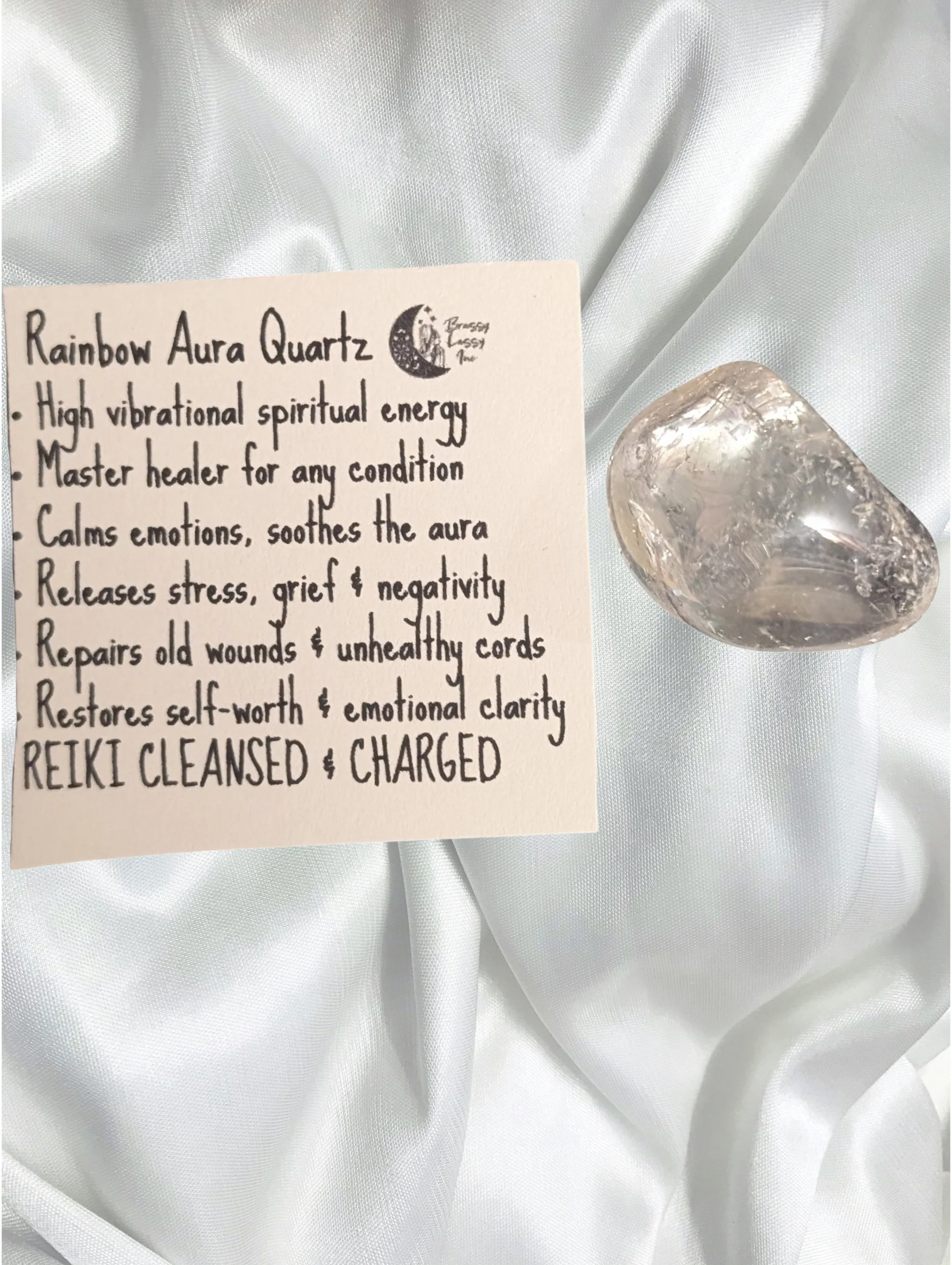 Rainbow Aura Quartz – Joy • Energy Uplift • Radiant Clarity