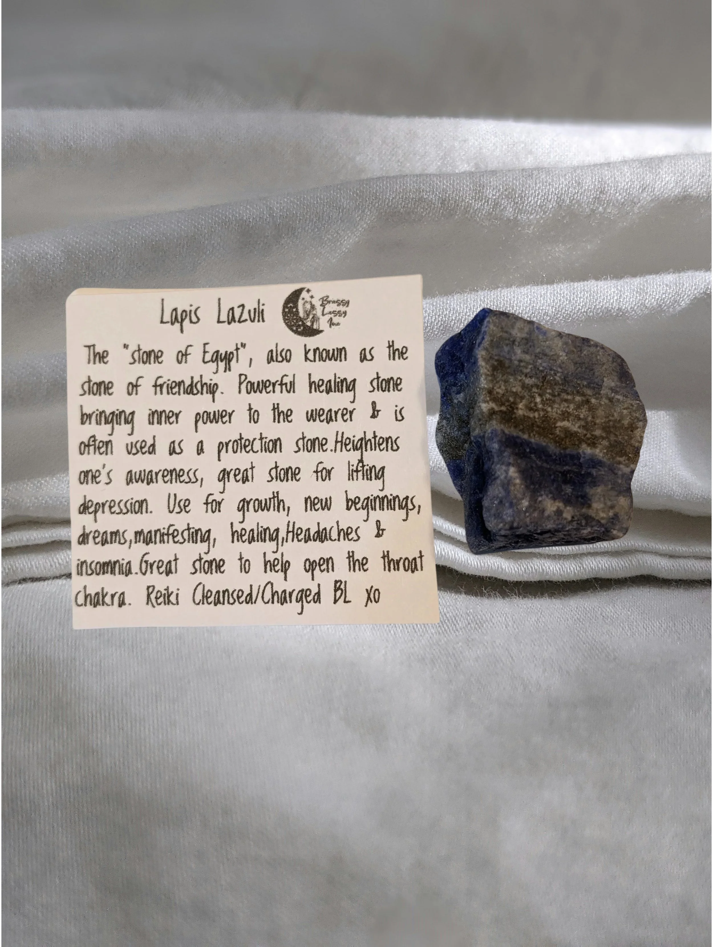 Raw Lapis Lazuli Raw-Wisdom • Truth • Intuition