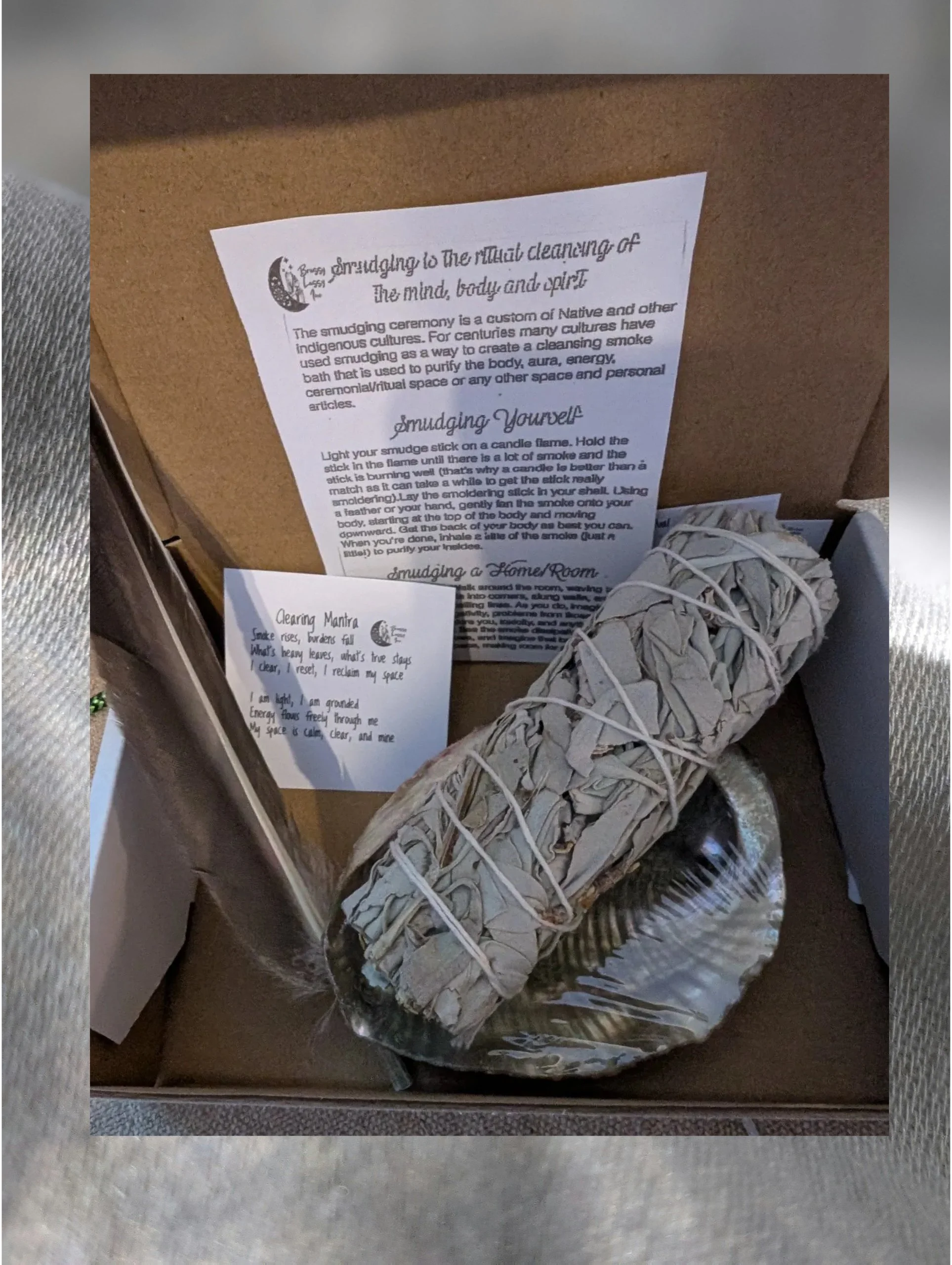 Go Smudge Yourself Cleansing Kit | Smoke Cleansing & Energy Reset