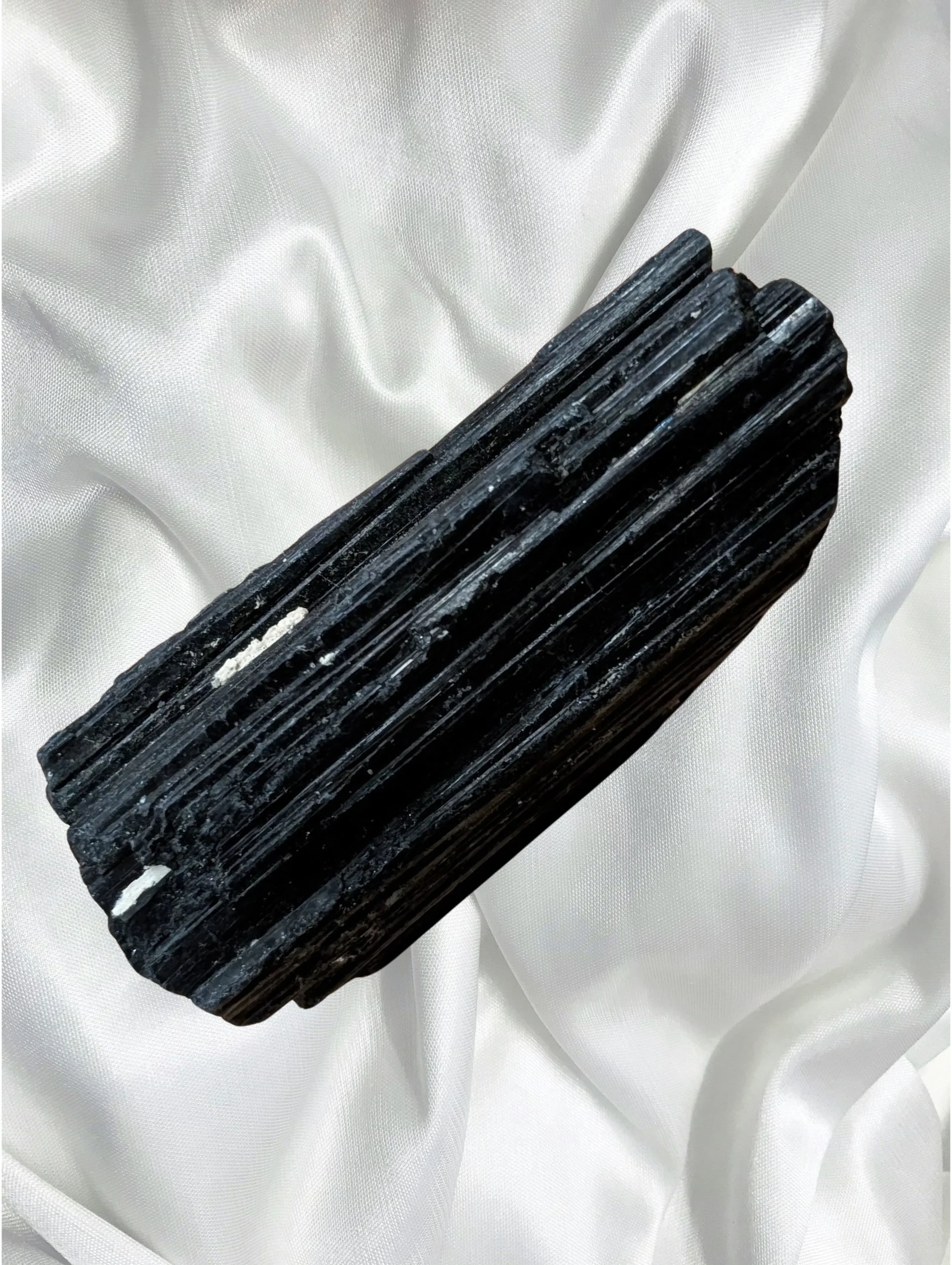 🖤 Raw Black Tourmaline Chunk- Approx. 2½–3"-Protection • Grounding • EMF Shielding