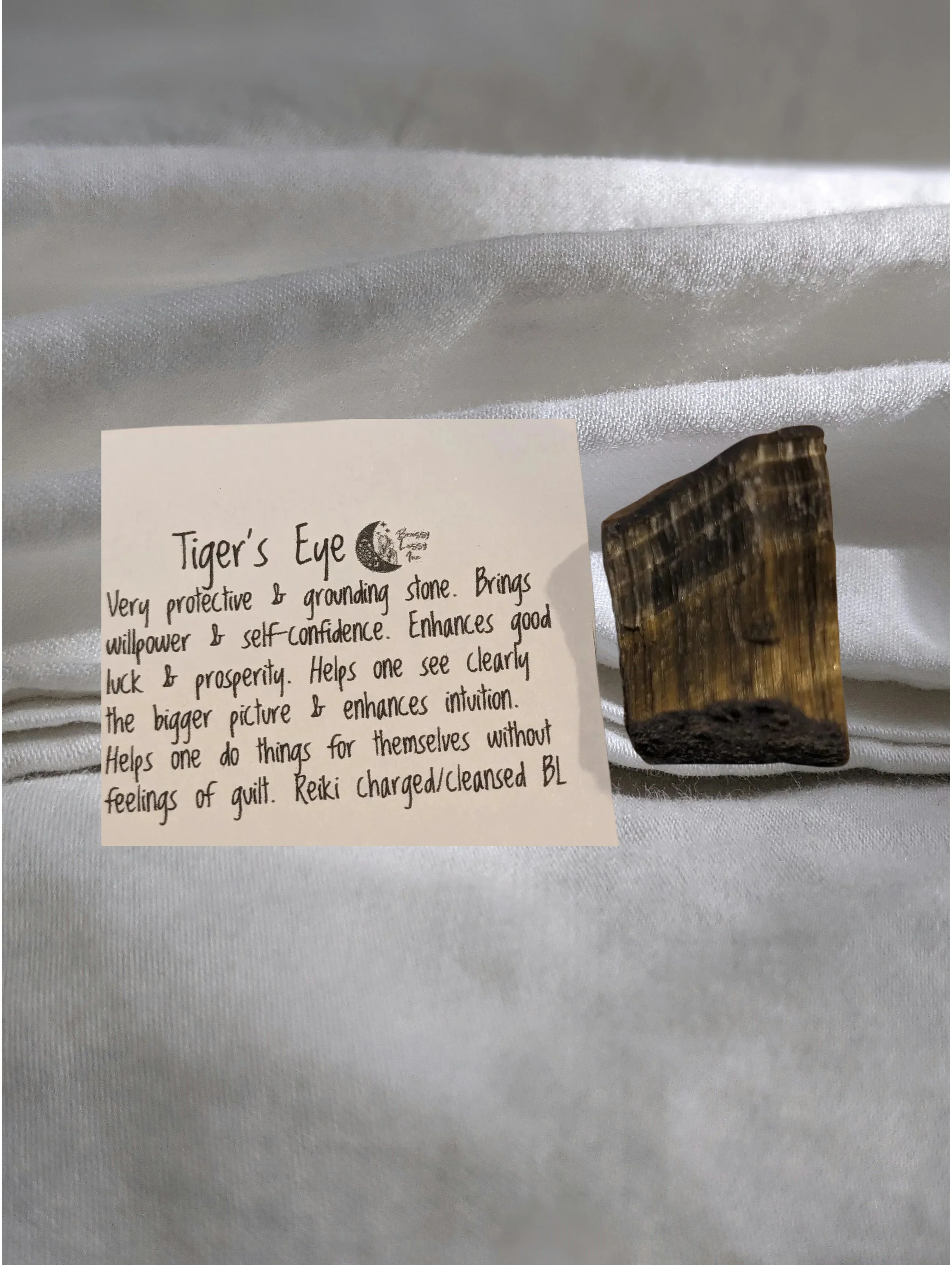 Tiger’s Eye Raw Confidence • Protection • Focus