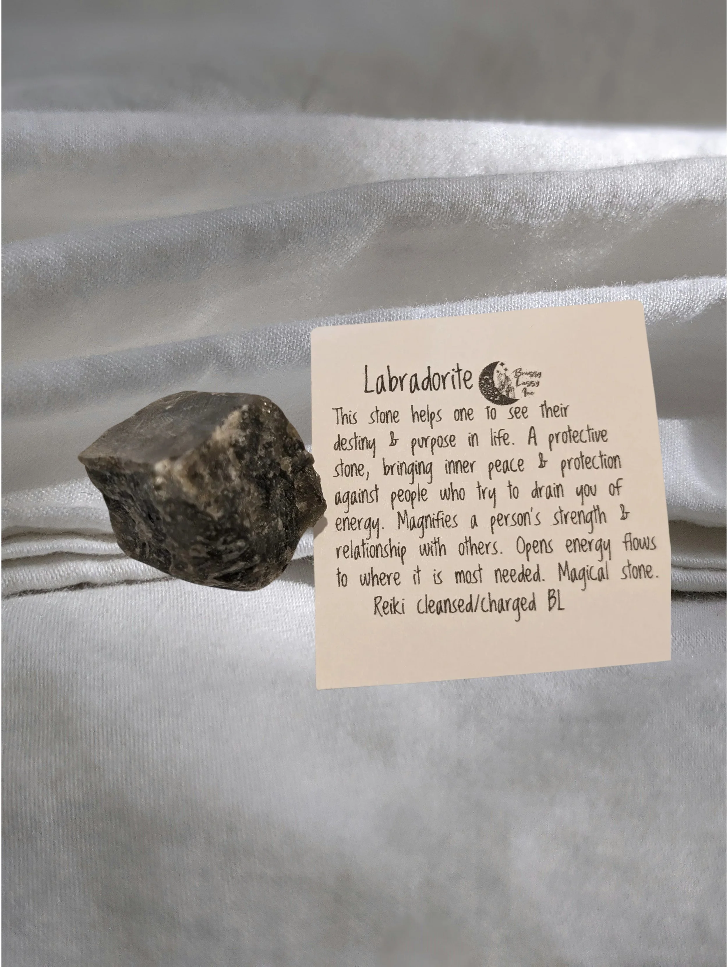 Labradorite Raw Transformation • Intuition • Protection