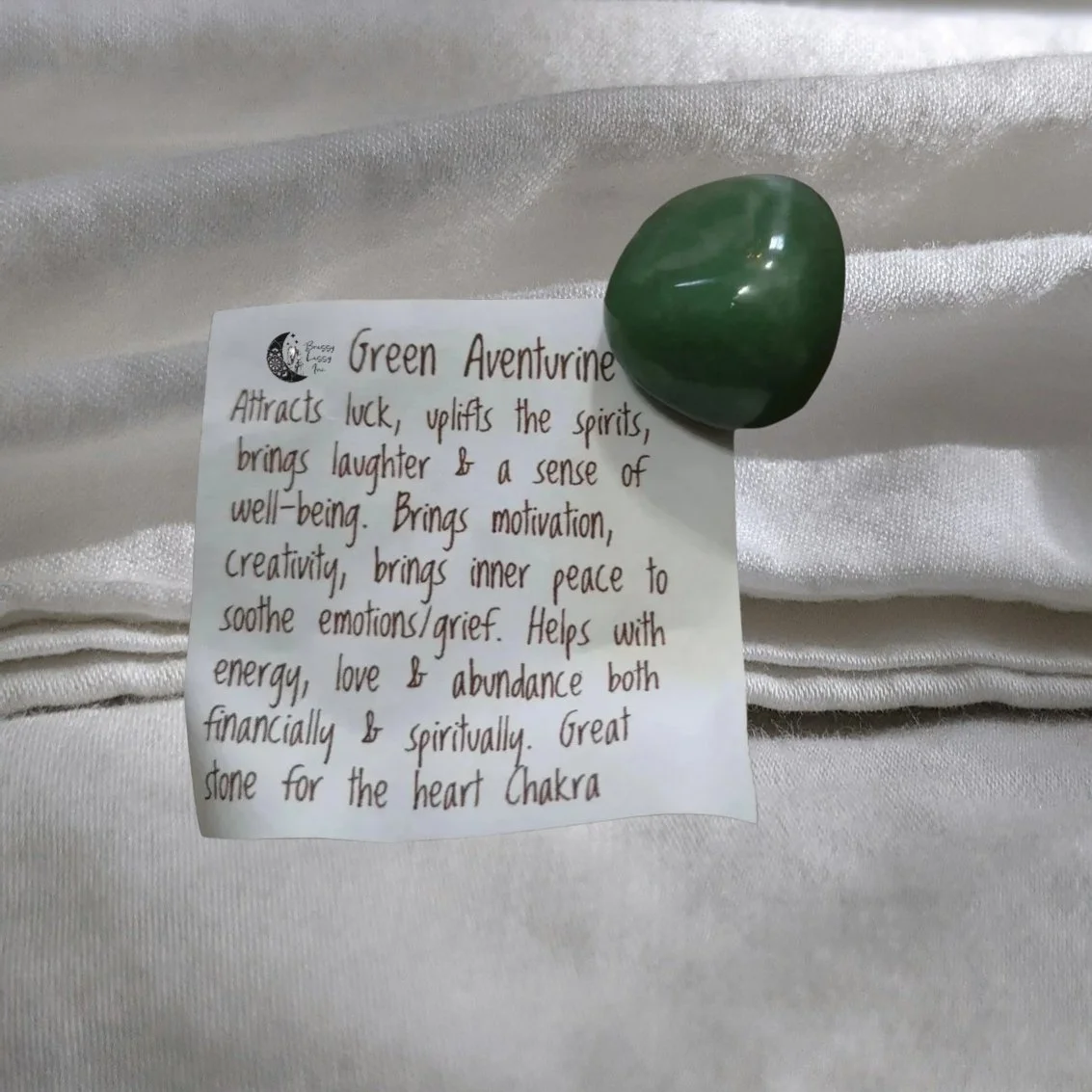 Green Aventurine • Healing • Joy • Optimism