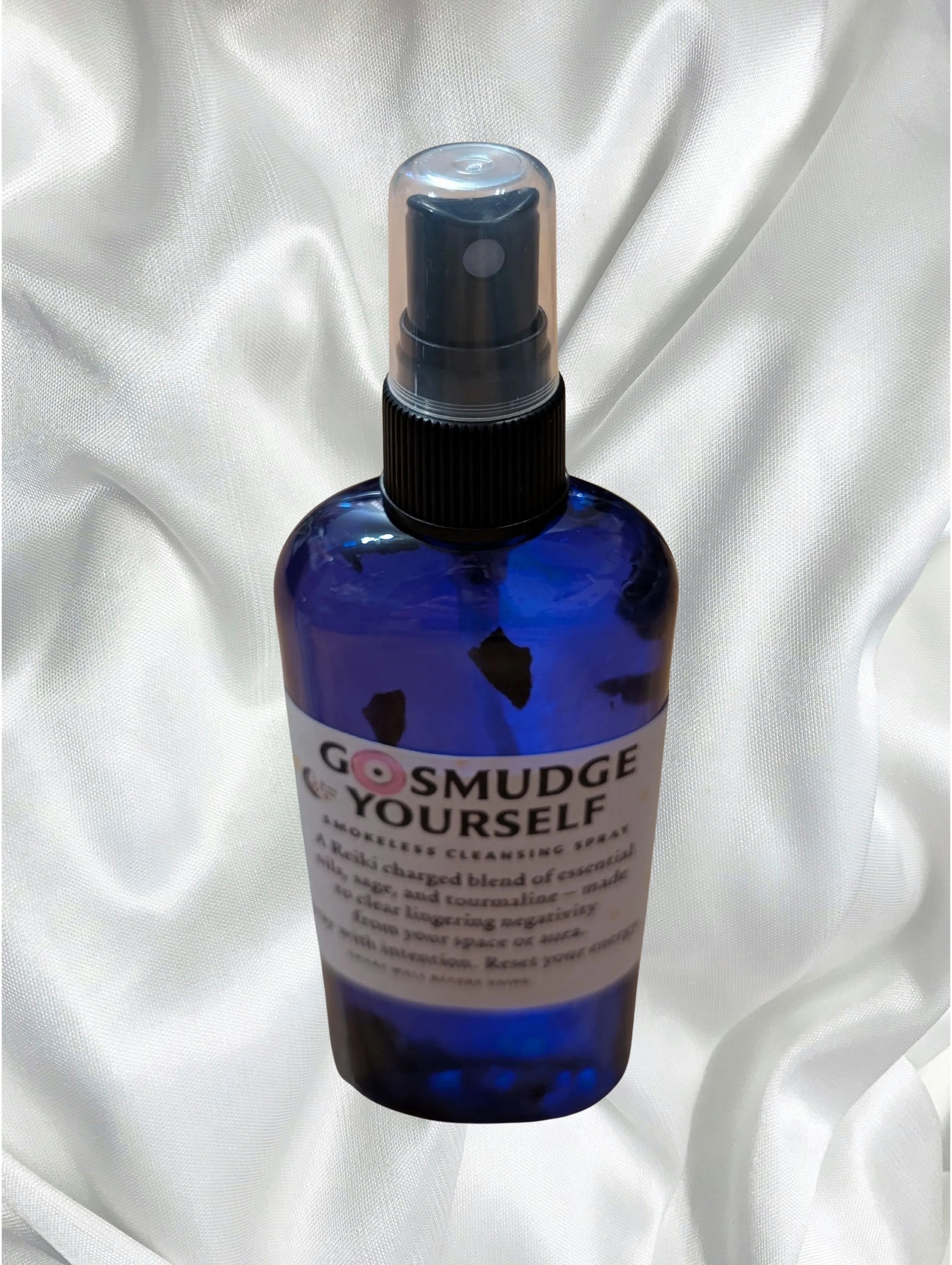 Go Smudge Yourself — Cleansing & Protection Spray | Tourmaline Infused | 120 ml