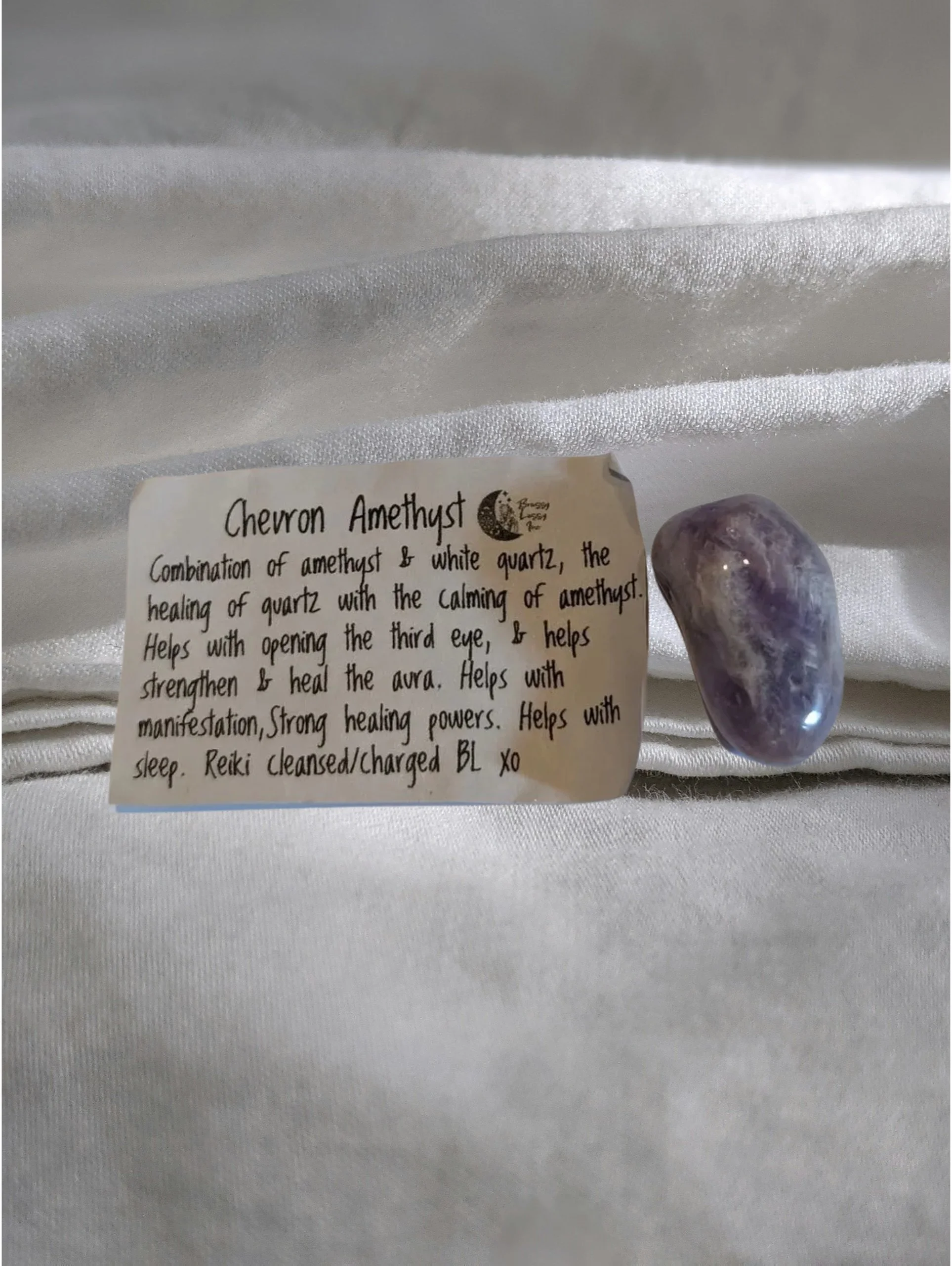 Chevron Amethyst – • Intuition • Calm • Protection
