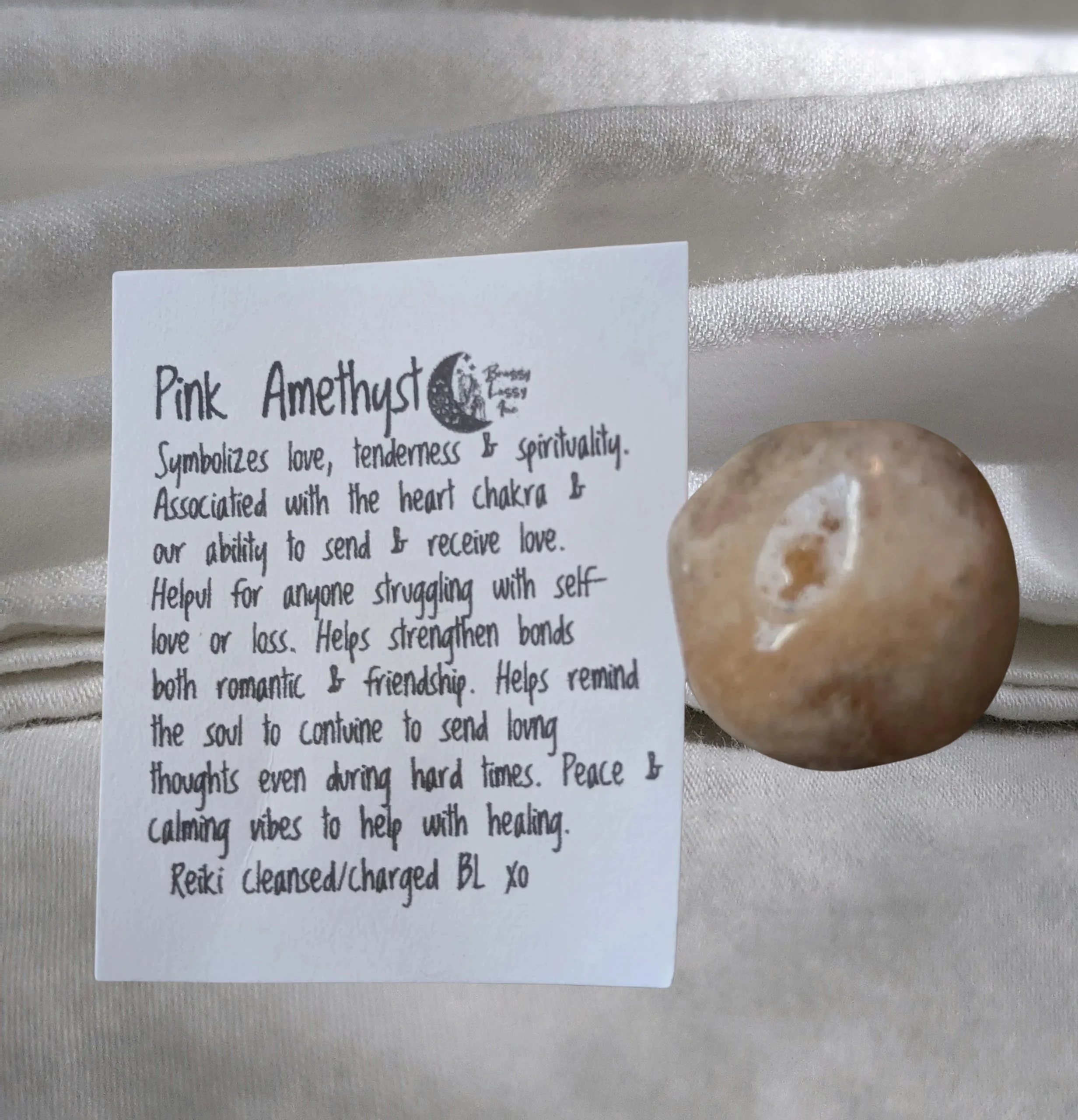 💗 Pink Amethyst (🌸 Emotional Healing • 🧘‍♀️ Intuition • 💞 Self-Love)