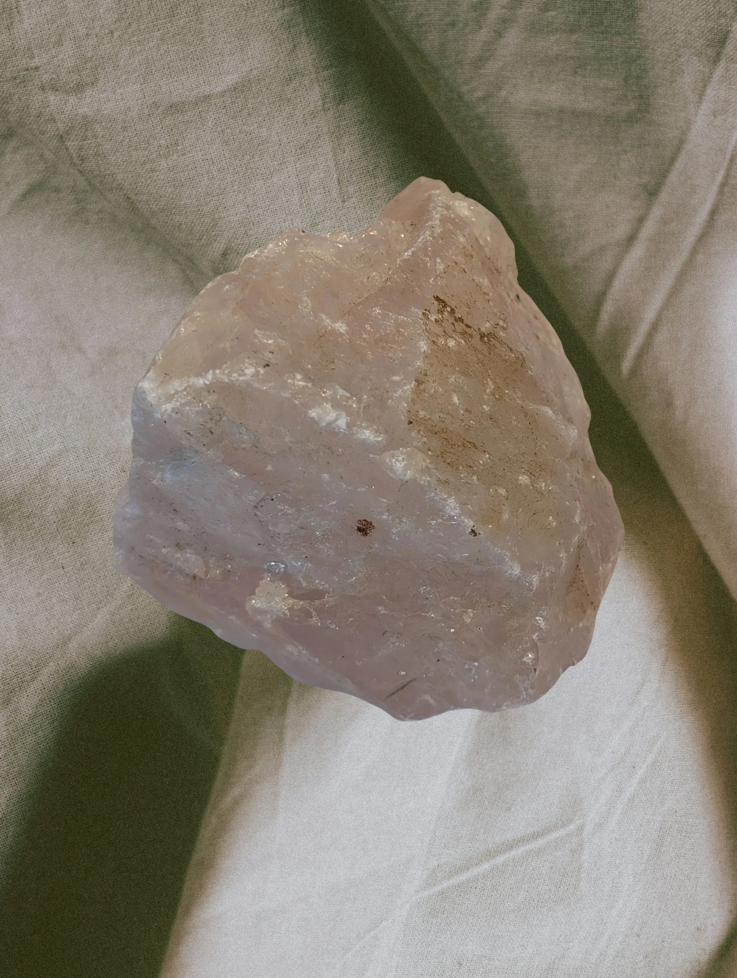 💖Rose Quartz Chunk 0.20 kg Love, Release, Harmony, Self-Worth