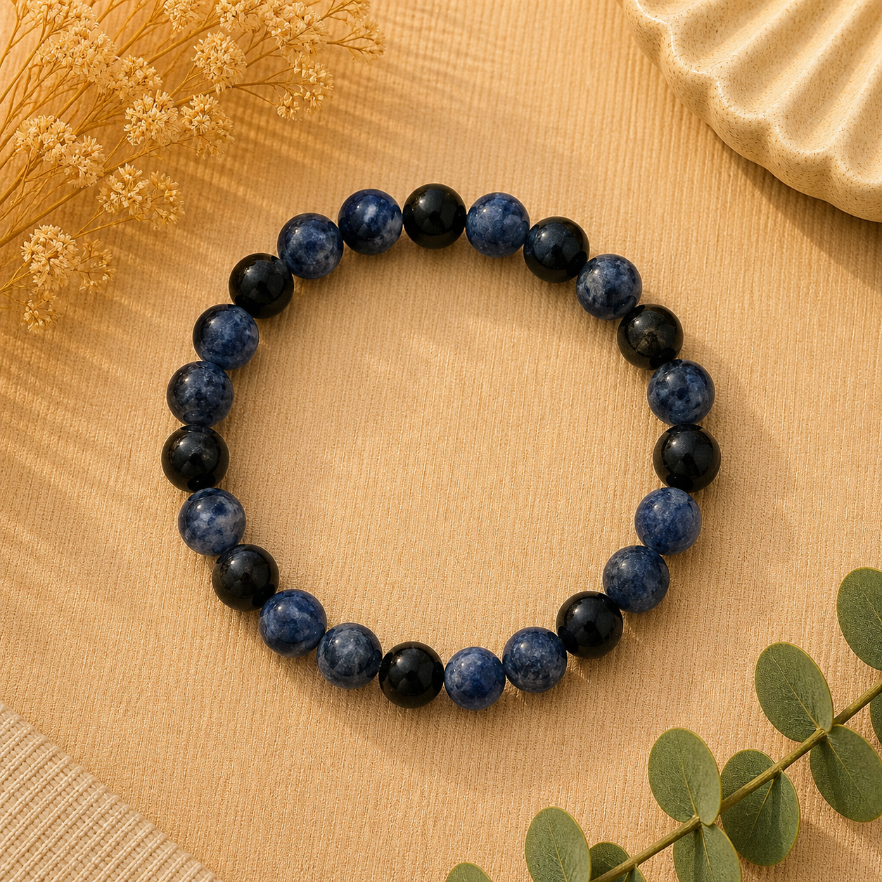 Sodalite Stretch Bracelet – Insight, Balance & Communication