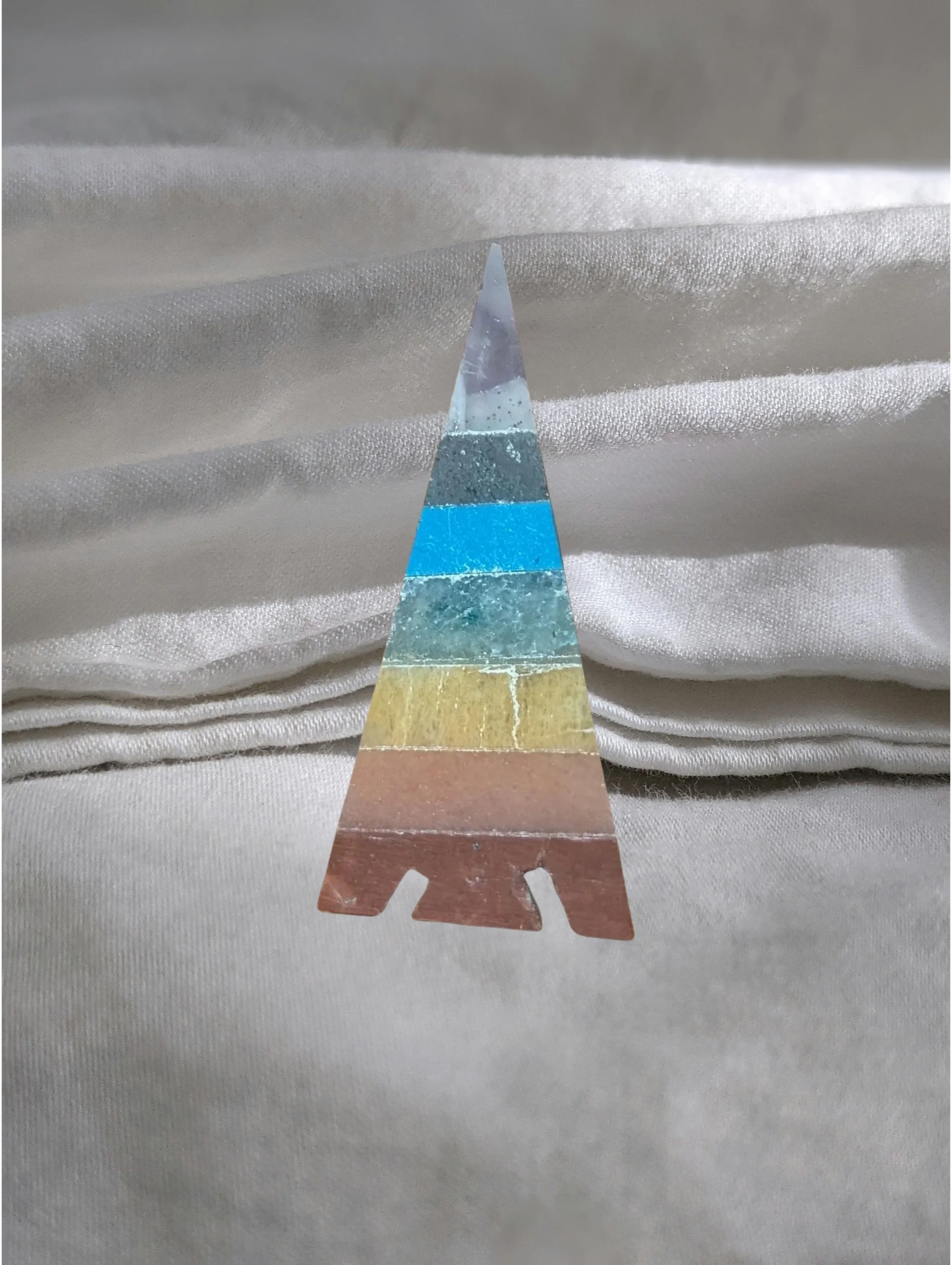 🏹🌈 Chakra Gemstone Arrowhead (Approx. 1–2") 🌈🏹  🌈✨ Balance • Alignment • Energy Flow • Intention • Harmony 🔮🧘