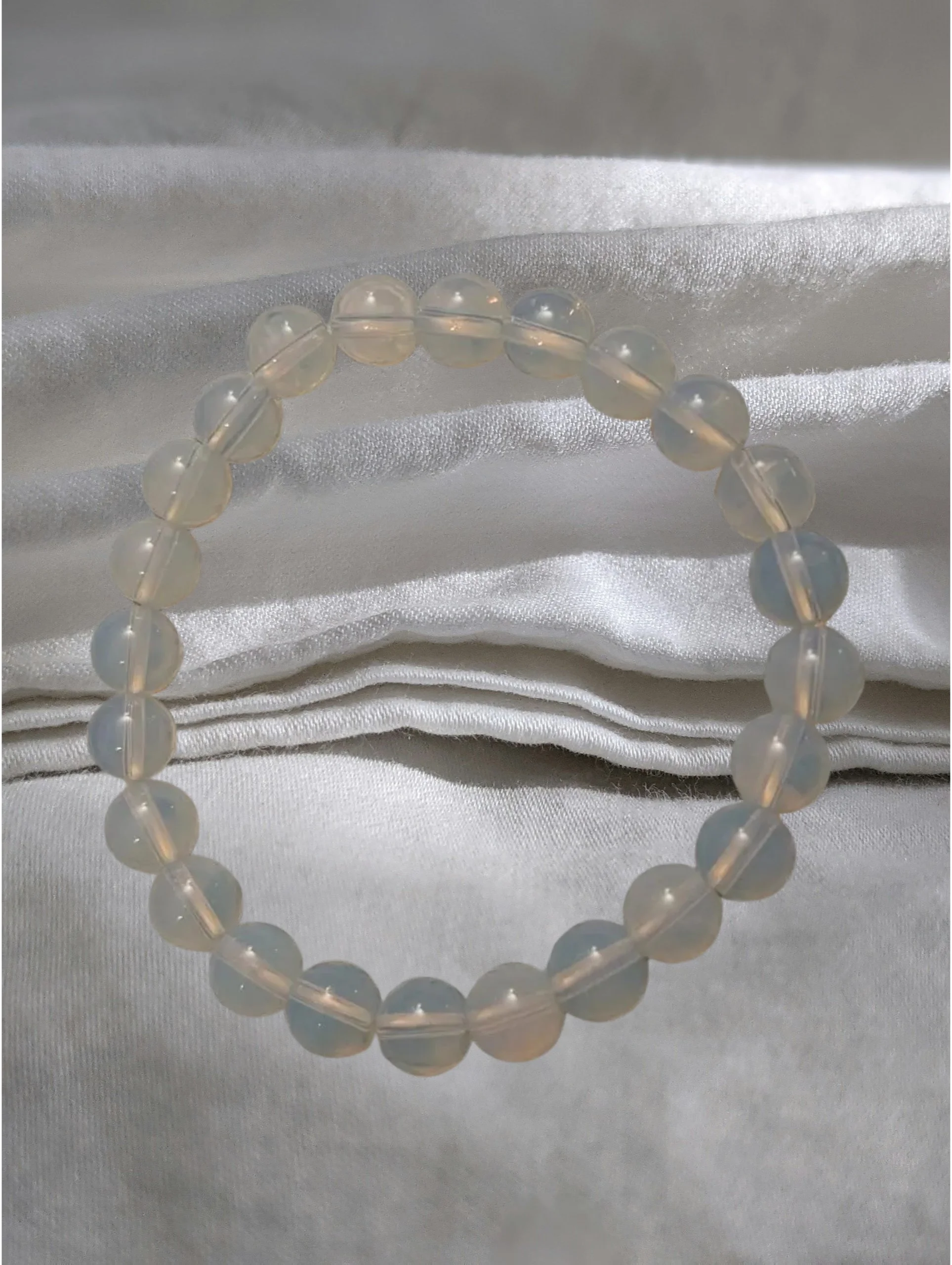 Opalite Stretchy Bracelet – Confidence, Balance & Spiritual Flow