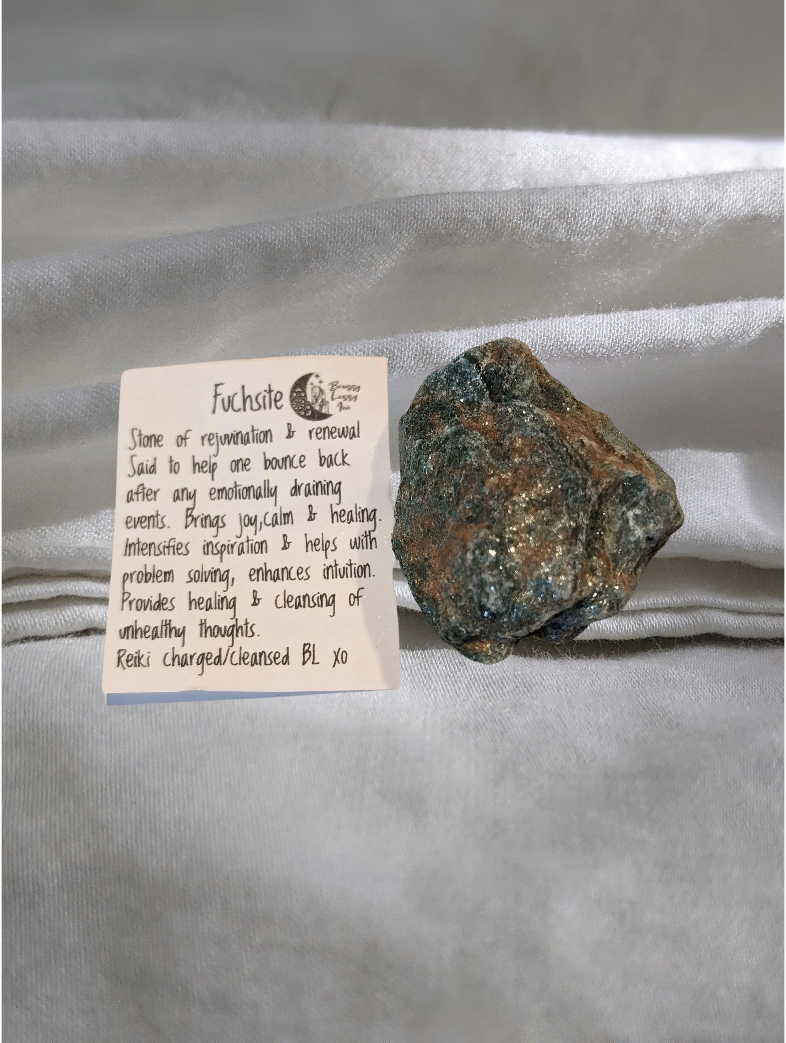 💫Fuchsite: Green Stone of Renewal & Heart Energy ✨🌿