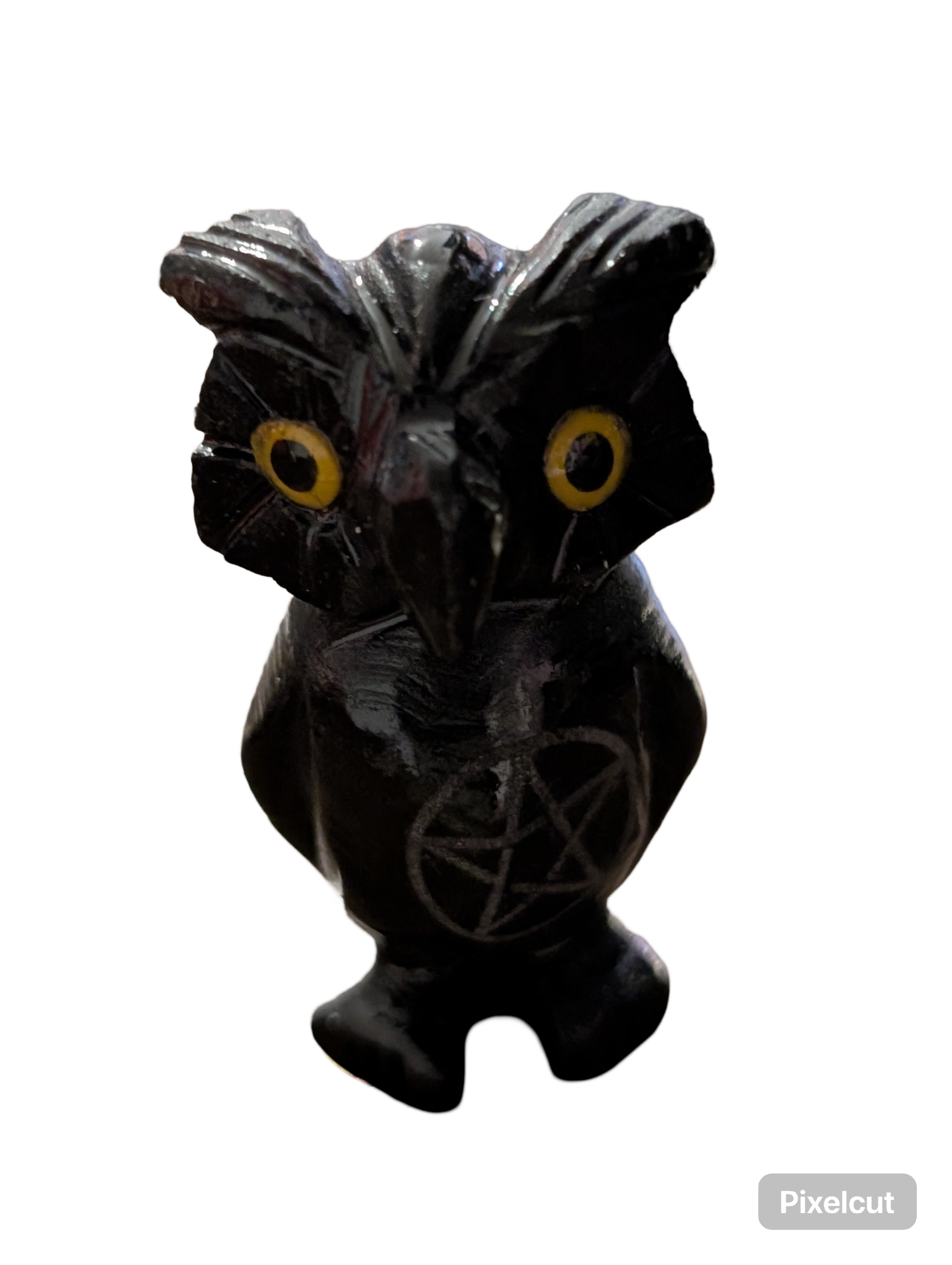 Onyx Owl Carving – Protection • Wisdom • Grounded Power