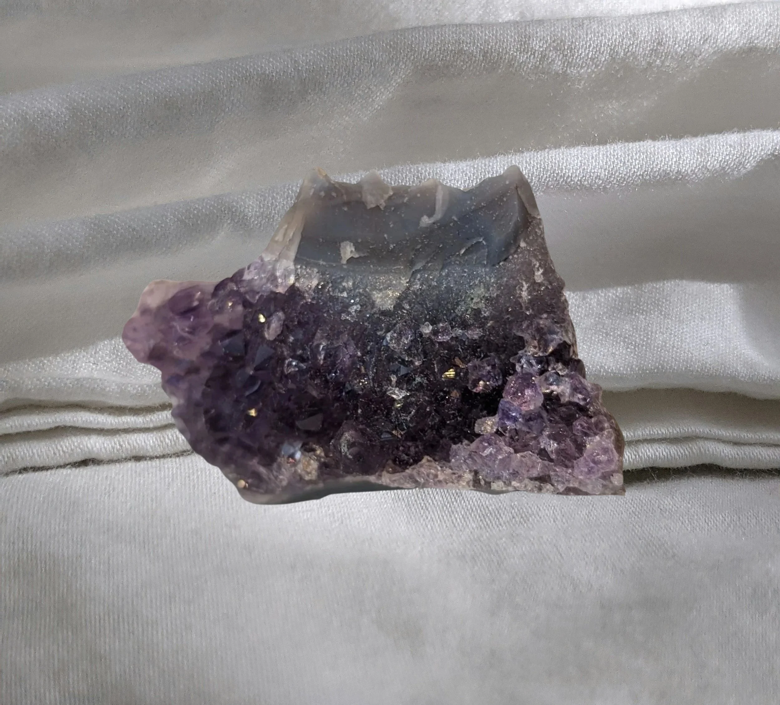 💜Amethyst cluster 1 1/2-2"calming energy and spiritual clarity