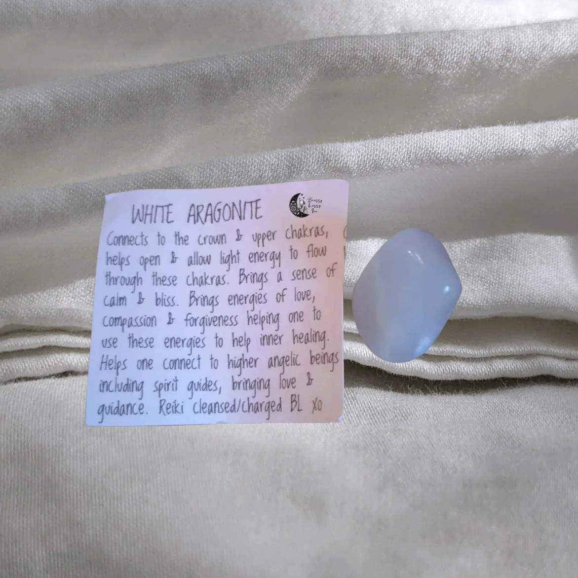 White Aragonite • Connection • Balance • Insight