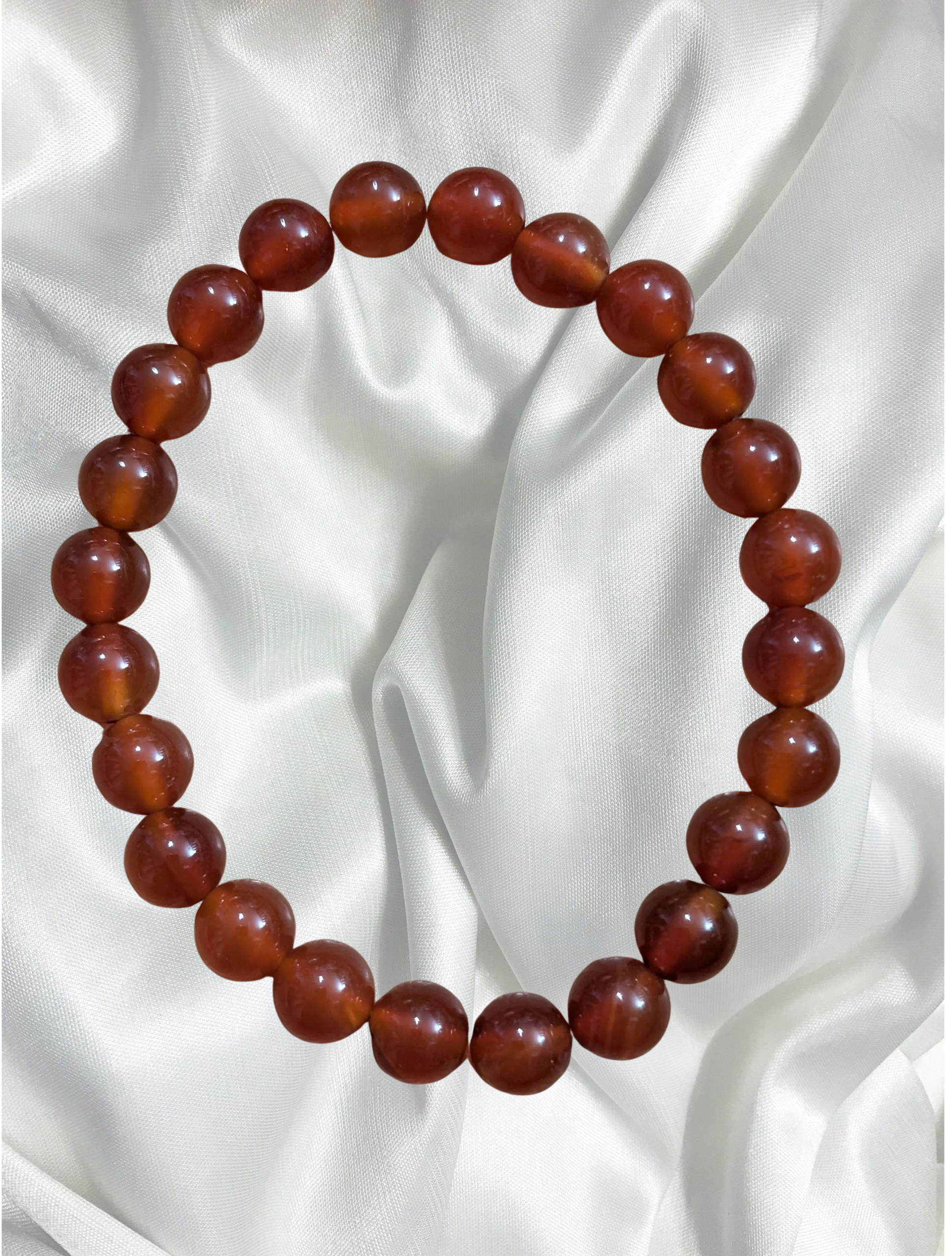 Carnelian Stretch Bracelet – Motivation • Creativity • Confidence