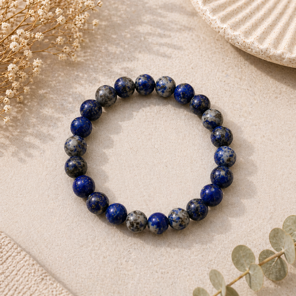 Lapis Lazuli Stretch Bracelet – Awareness, Clarity & Inner Truth