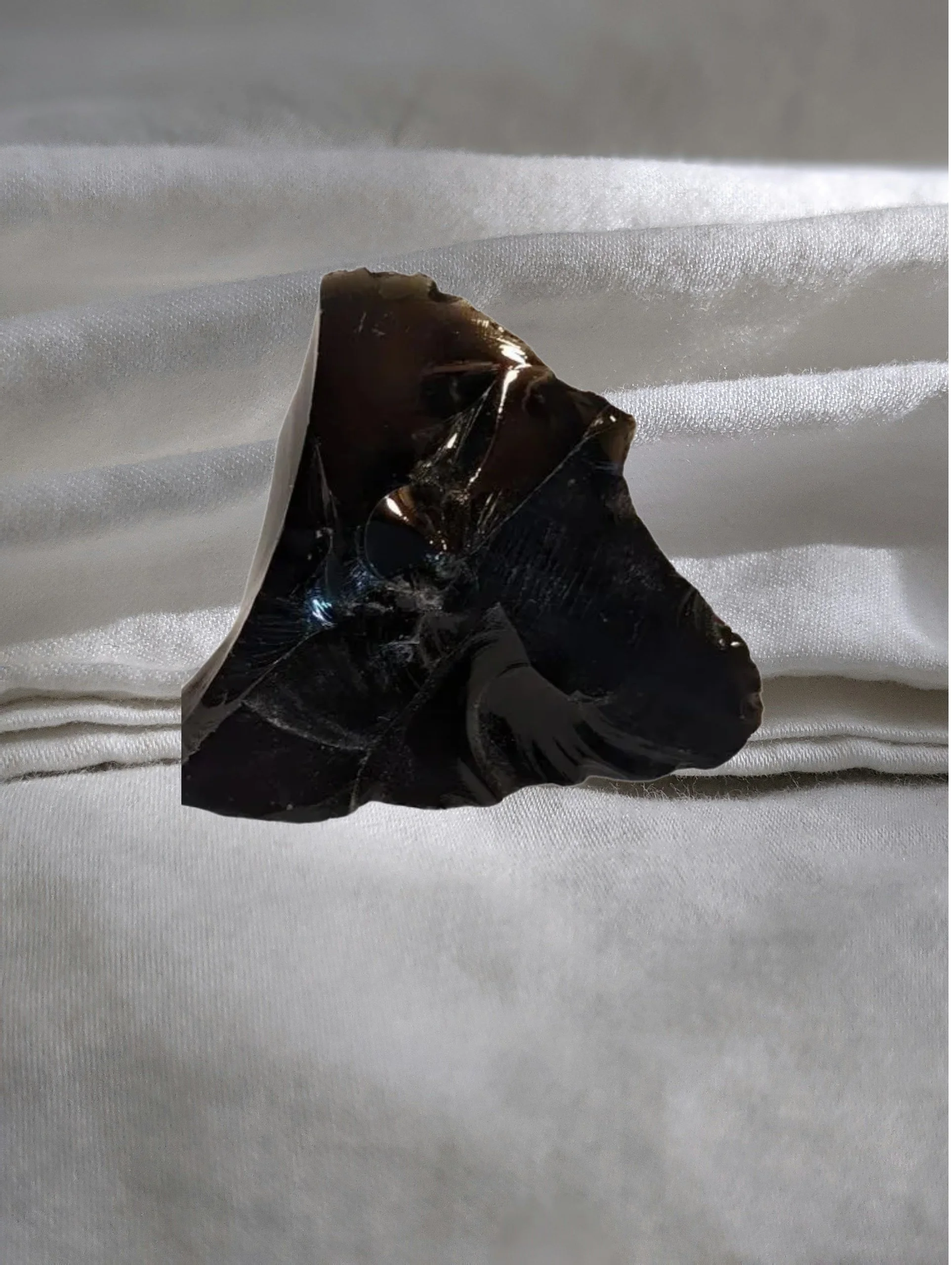 🖤Obsidian Raw 1 -1 1/2 "- Protection, emotional clarity, grounding, healing