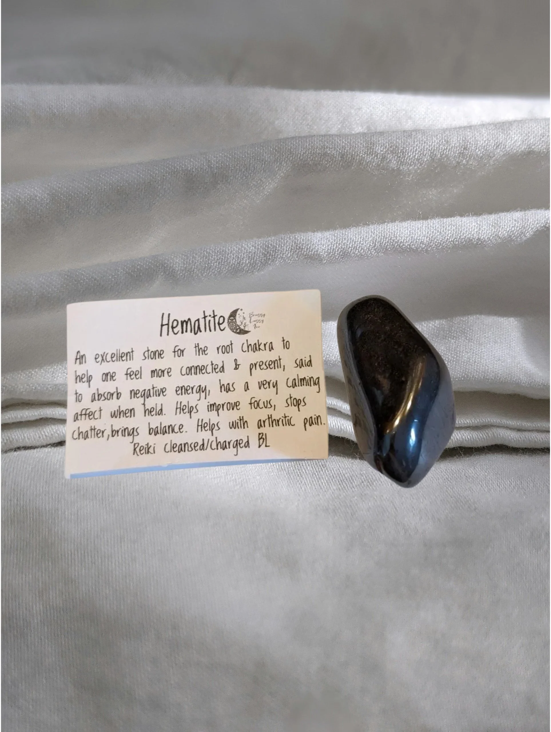 Hematite –Grounding • Strength • Stability