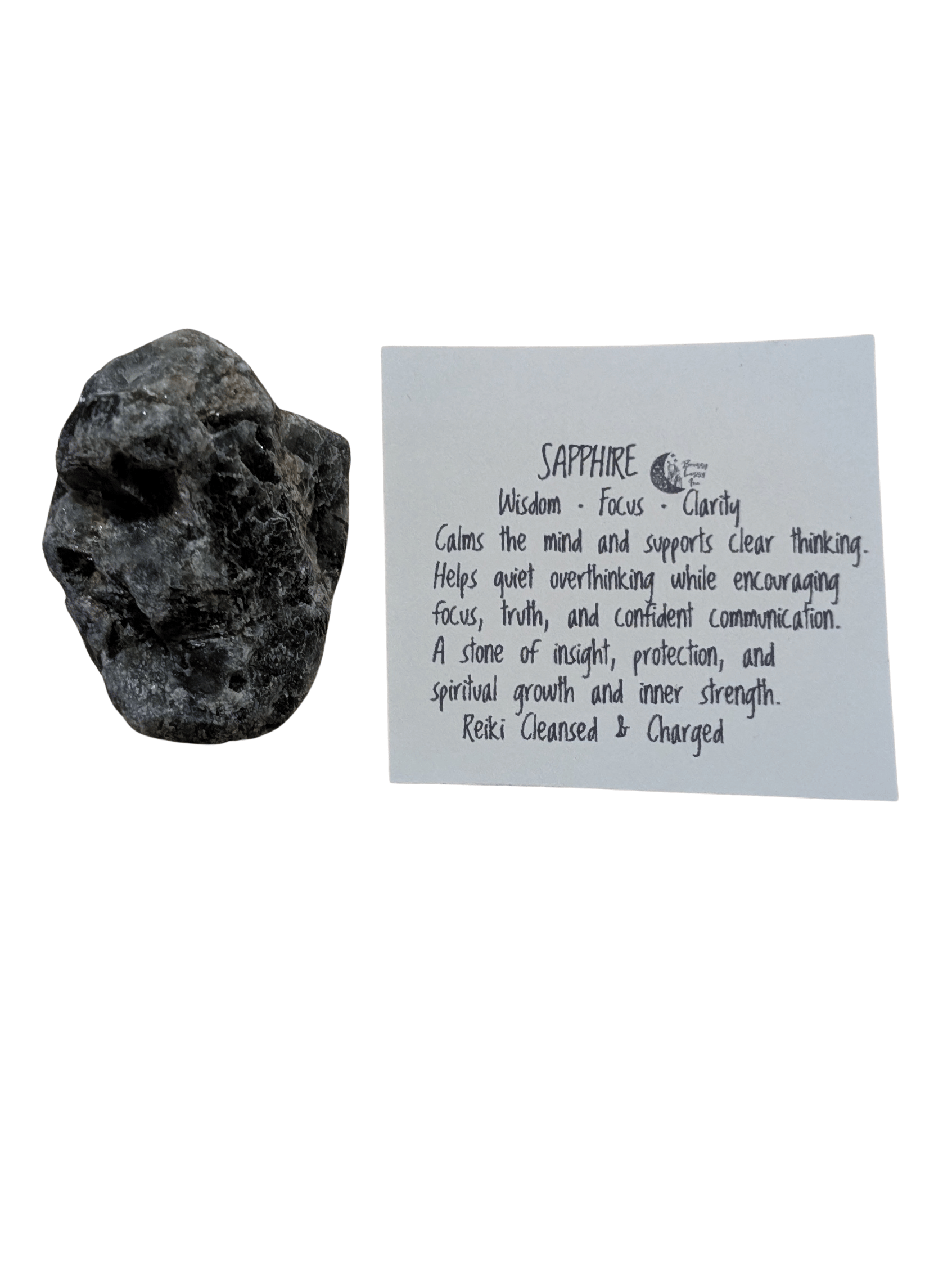 Raw Sapphire - Wisdom • Focus • Clarity