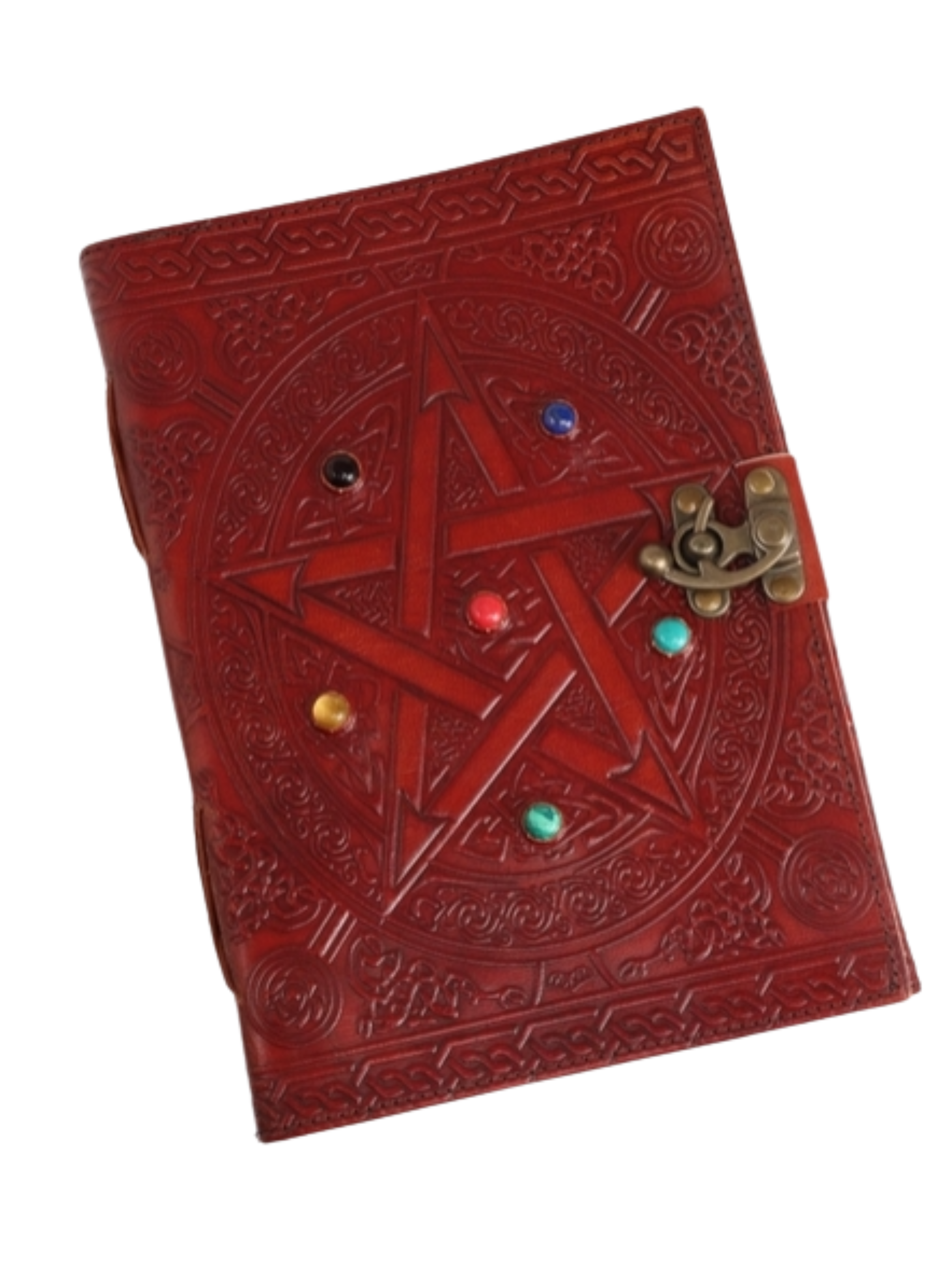 Pentagram Leather Journal – Five Elements Design