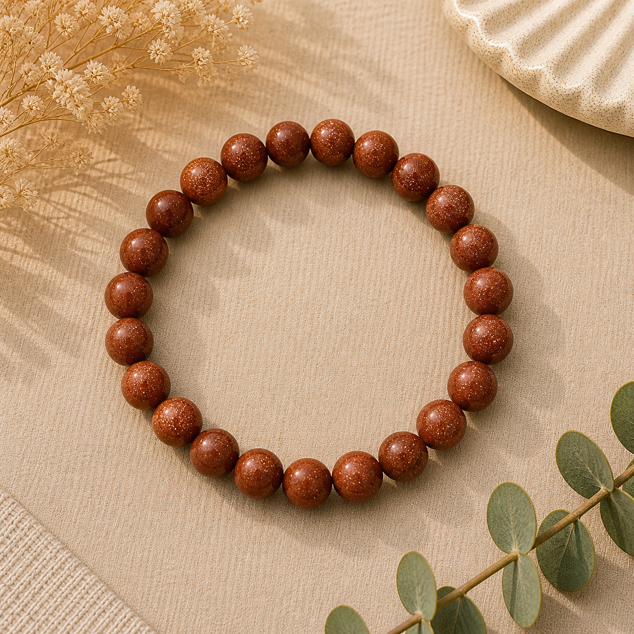 Goldstone Stretch Bracelet – Confidence, Vitality &  Ambition