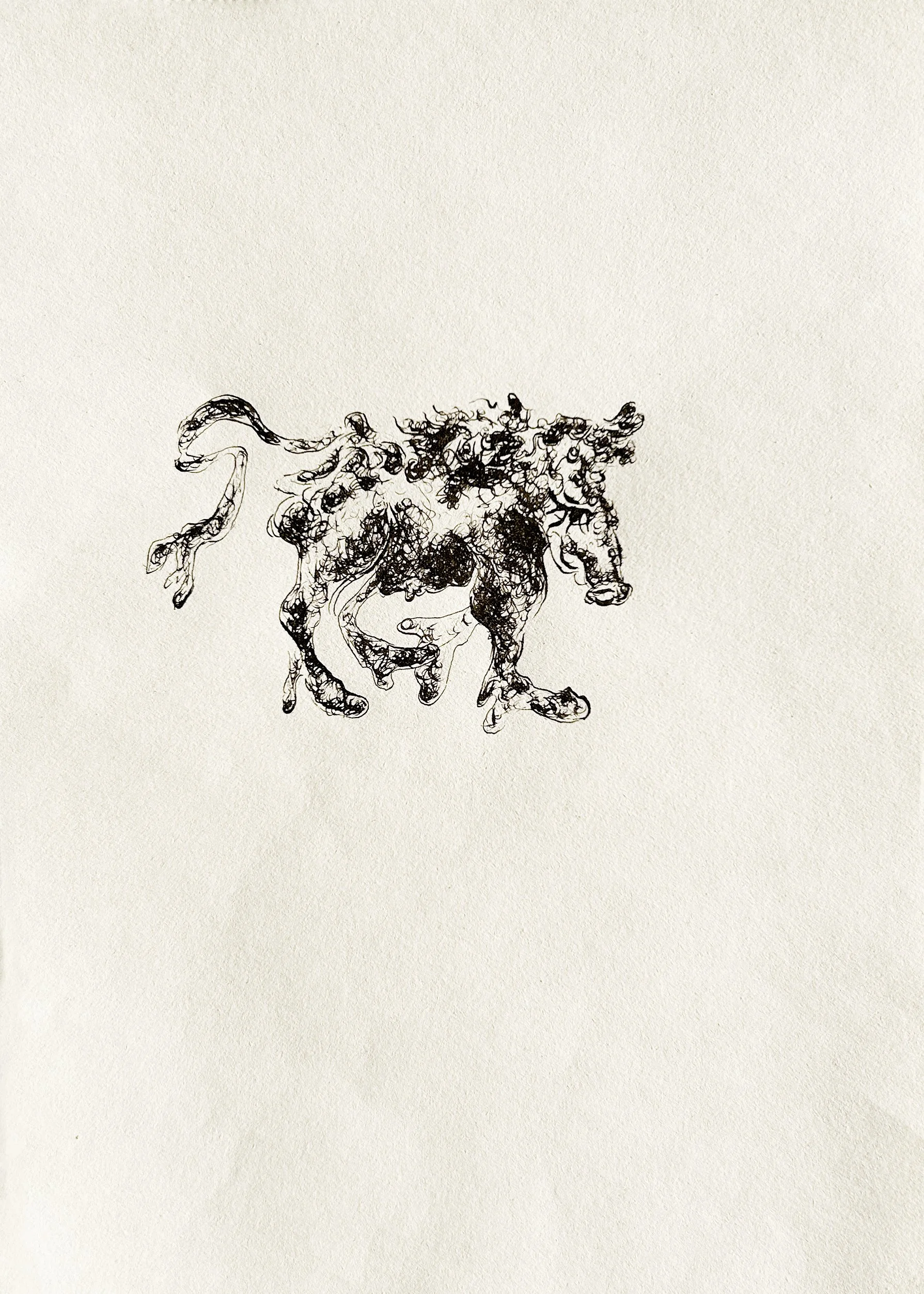  
 BOAR 
 2025 
 Ink on paper 
 21 × 14.8 cm  |  8.3 × 5.8 in 
 Edition 
 