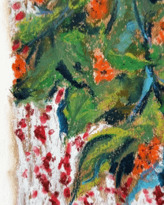 CAT WITH ORANGES  2025
   