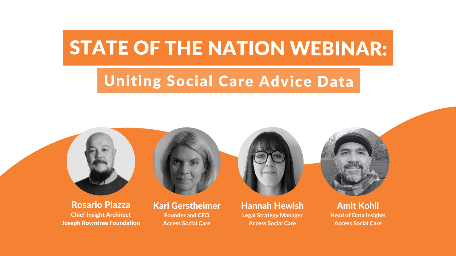 Free webinar - State of the Nation: Uniting Social Care Advice Data