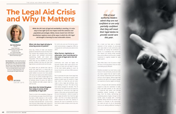 The Legal Aid Crisis and Why It Matters