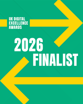 2026 Finalist for UK Digital Excellence Award