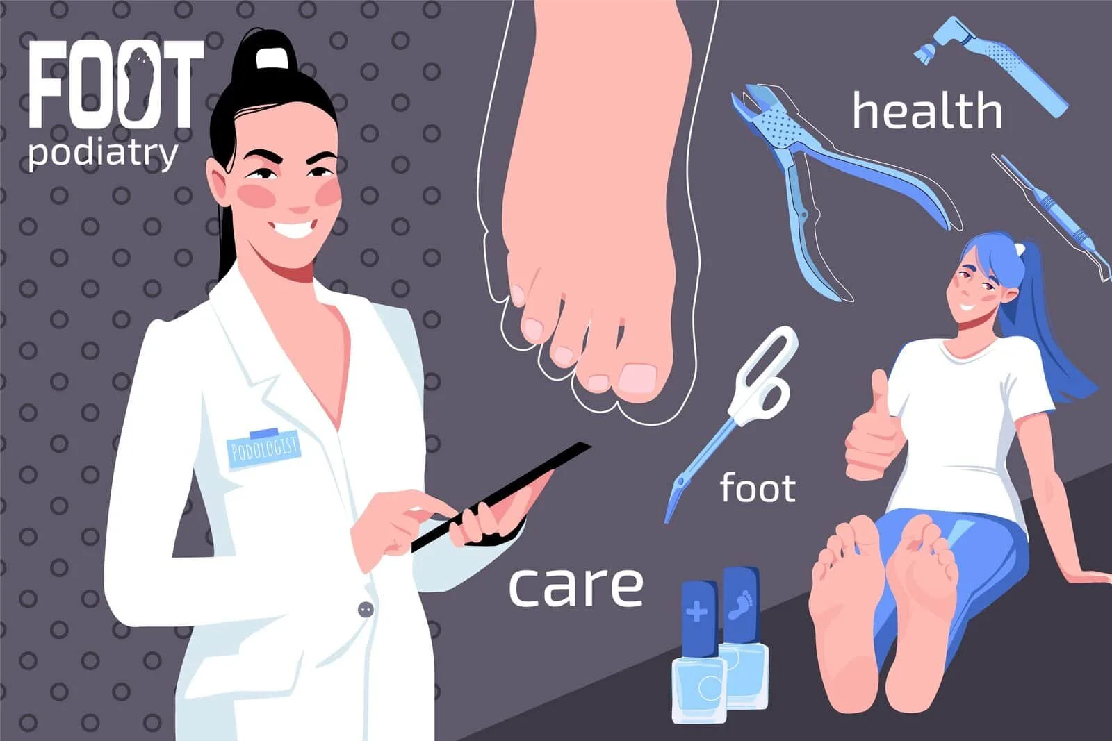 Trusted chiropodist at Canadian Foot Clinic & Orthotic Centre in St. Catharines performs safe medical pedicure and foot care; clinical podiatry, ingrown nail care and custom orthotics treatment