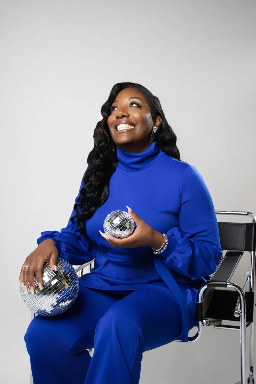 Editorial brand photoshoot for business women. Studio session with clean lighting