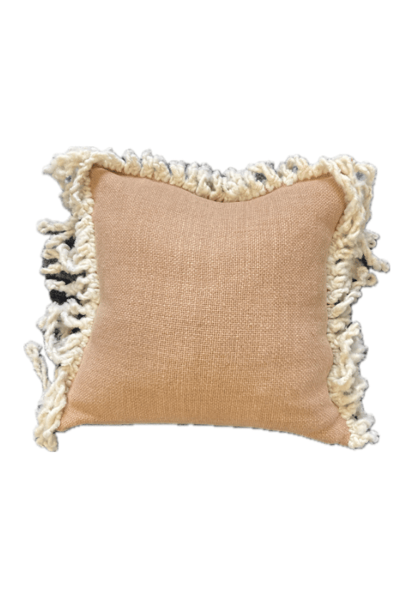 CHIC FRINGE ACCENT PILLOW