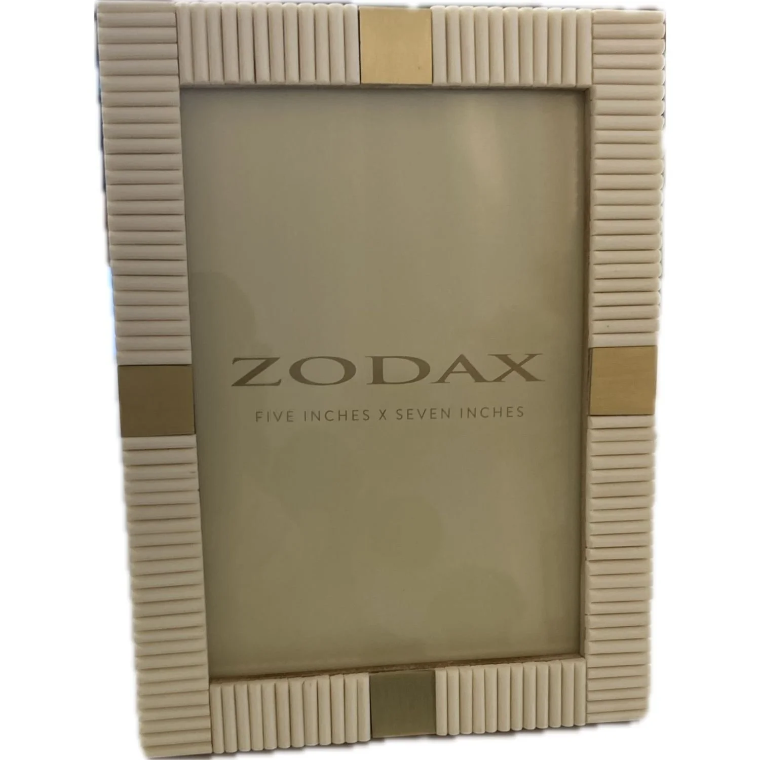 Bridget Beari Designs - Bone and antique brass photo frame