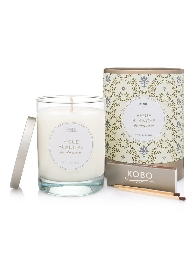 KOBO FIQUE BLANCHE CANDLE