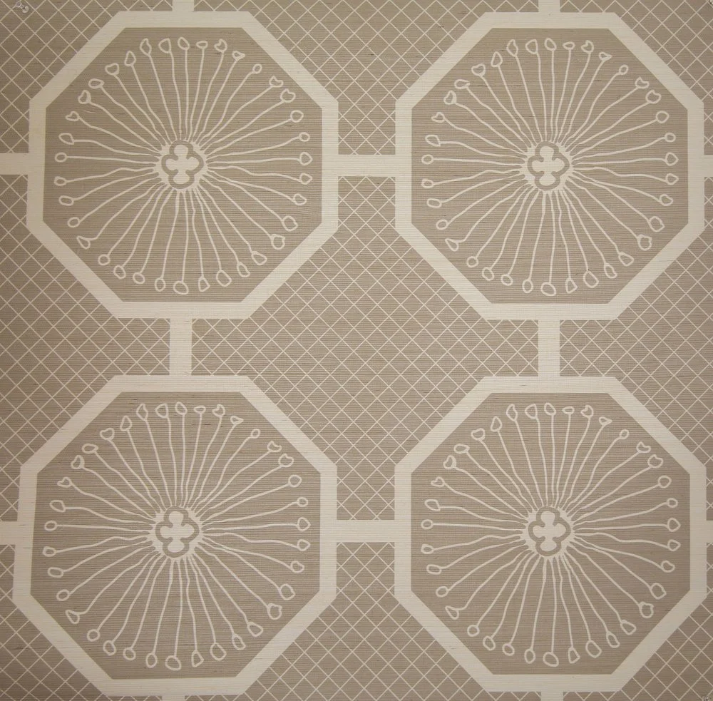 SCARLET O'HARA Grasscloth - Truffle