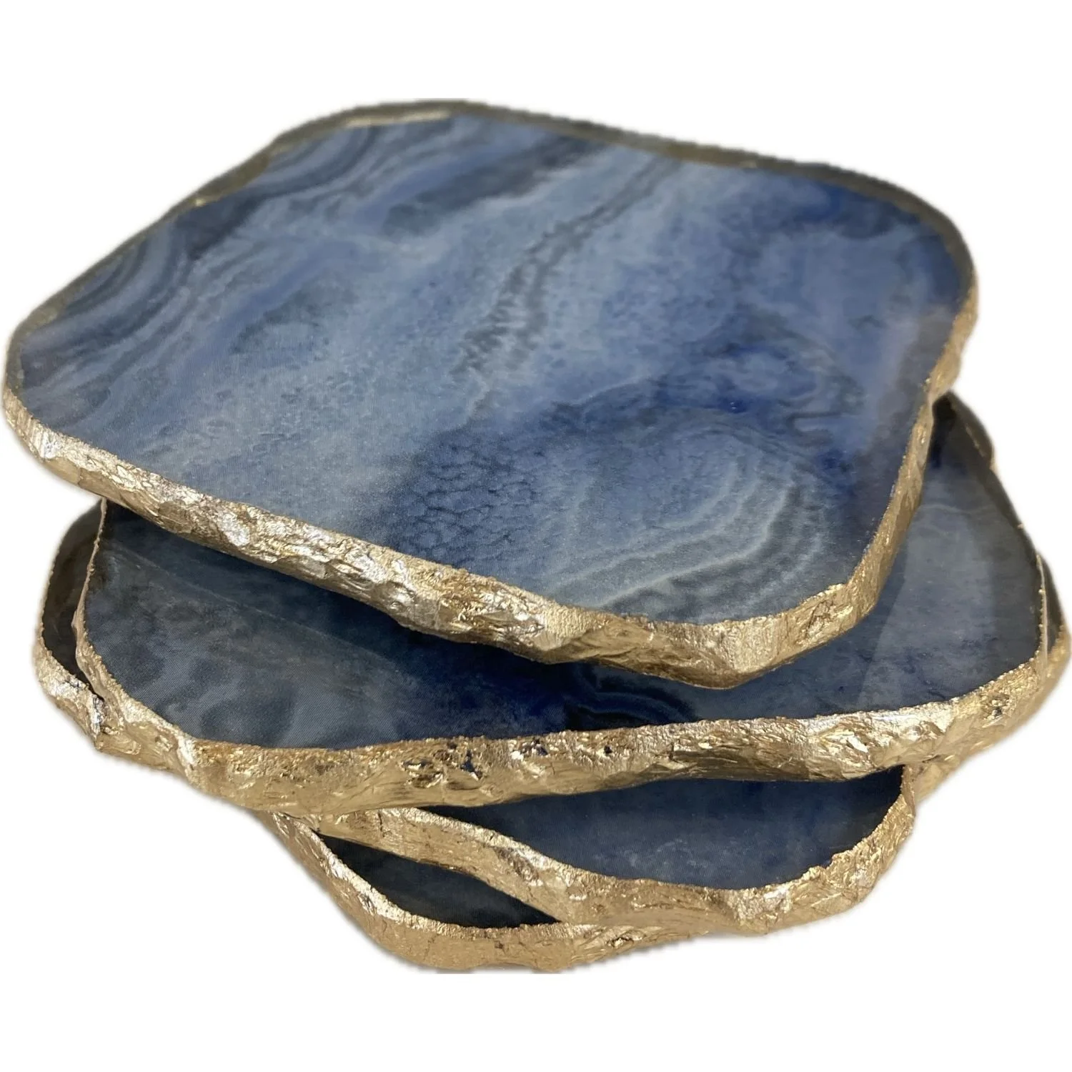 Bridget Beari Designs - Blue Coaster